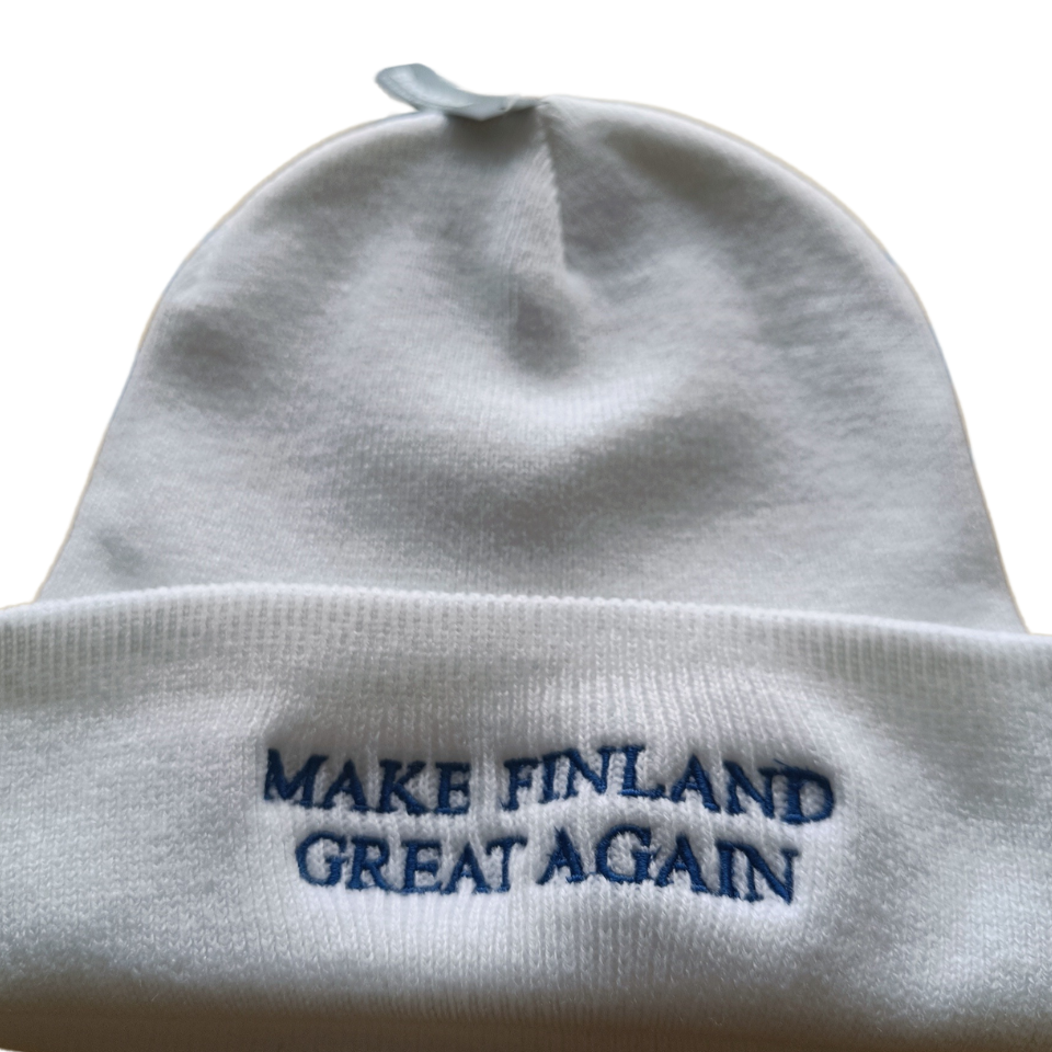 Make Finland Great Again Pipo Valkoinen