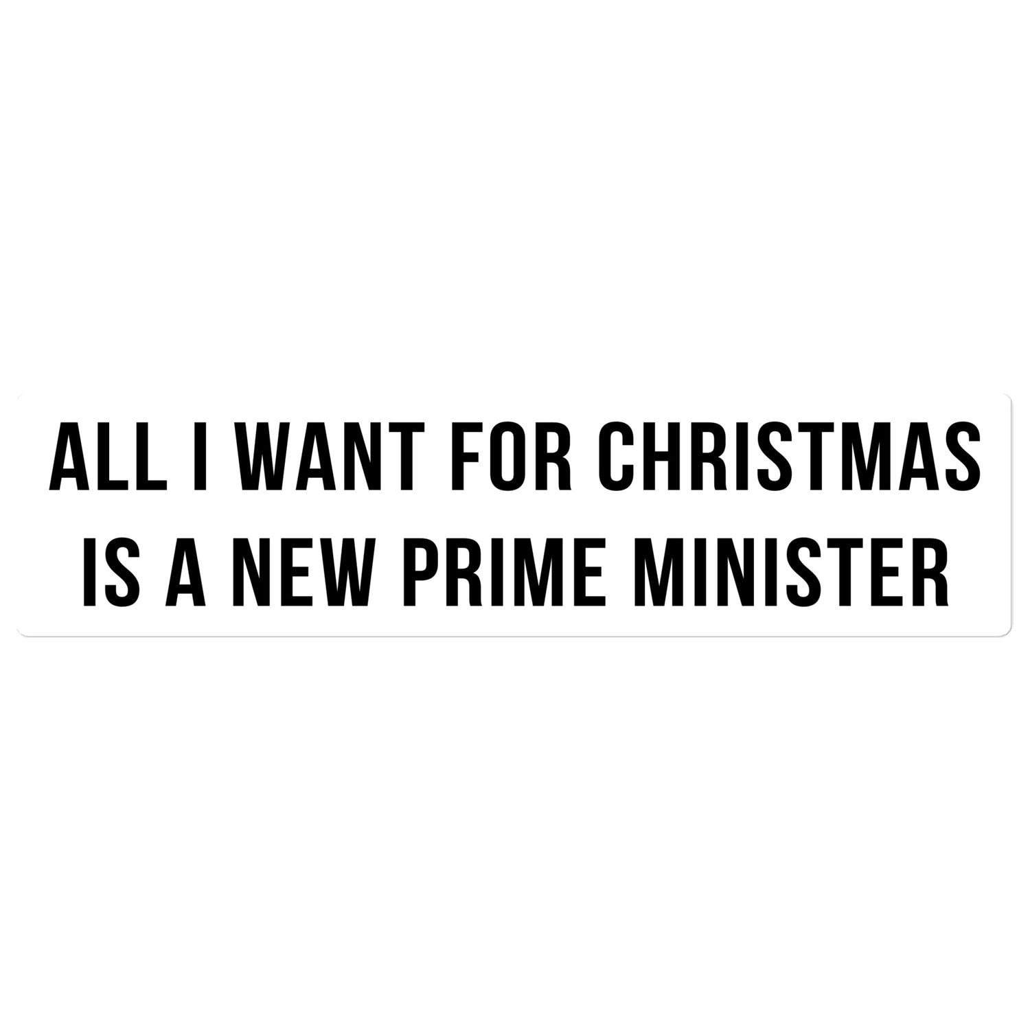 All I want for Christmas is a new Prime Minister - Tarra