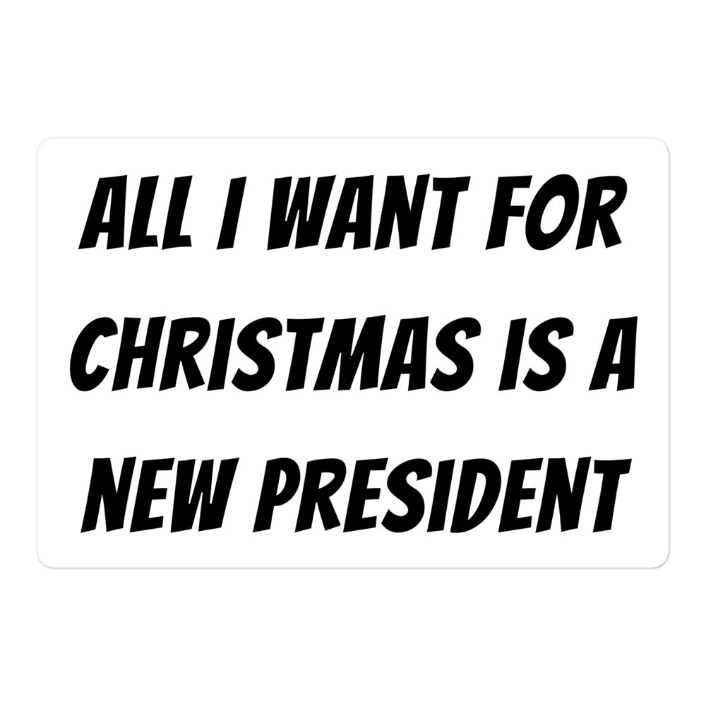 All I want for Christmas is a new President - Tarra
