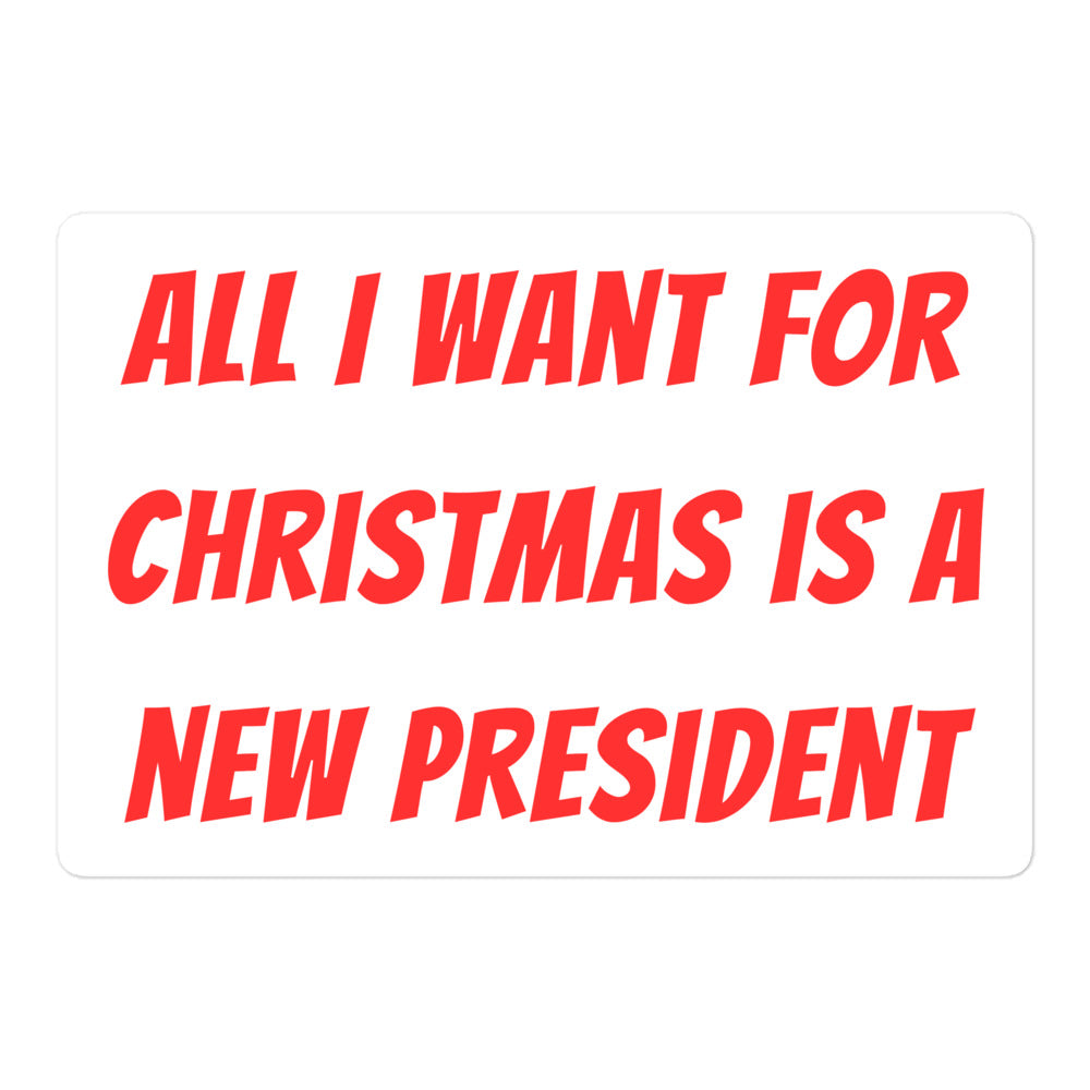 All I want for Christmas is a new President - Tarra