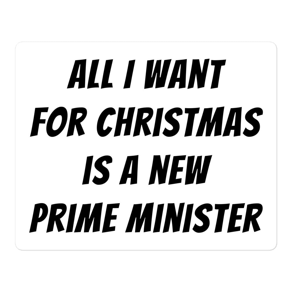 All I want for Christmas is a new Prime Minister - Tarra