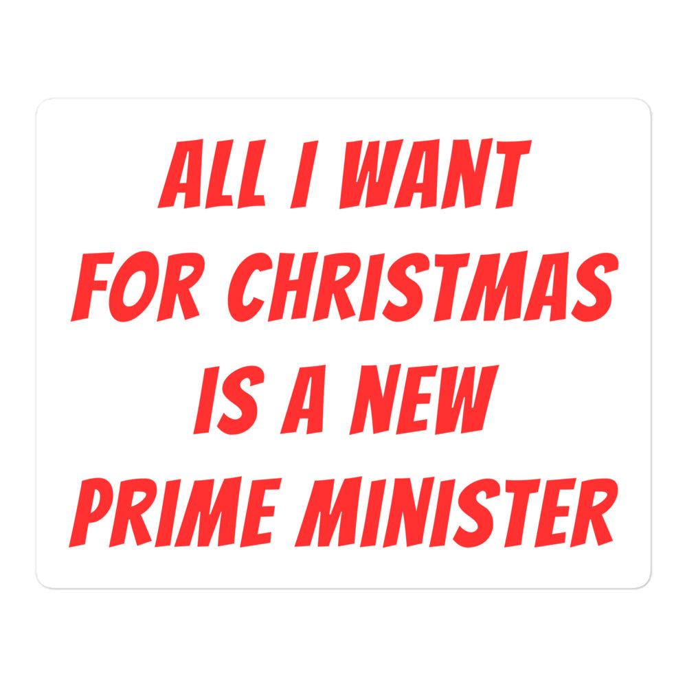 All I want for Christmas is a new Prime Minister - Tarra