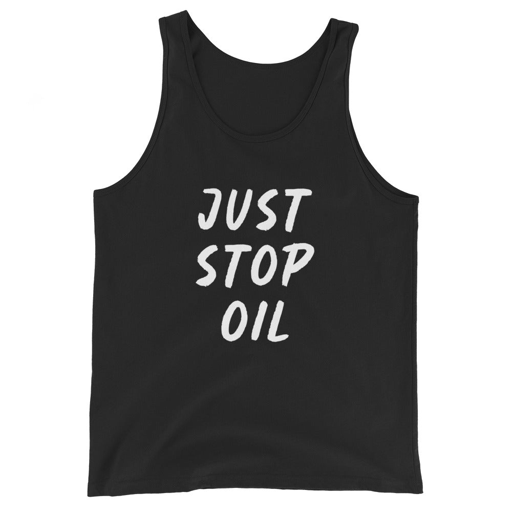 Just Stop Oil Miesten hihaton paita