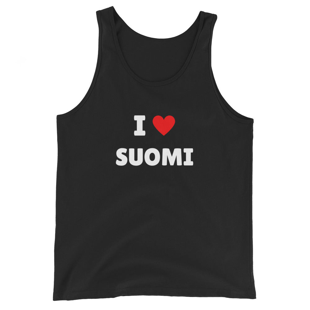 I love Suomi Hihaton paita