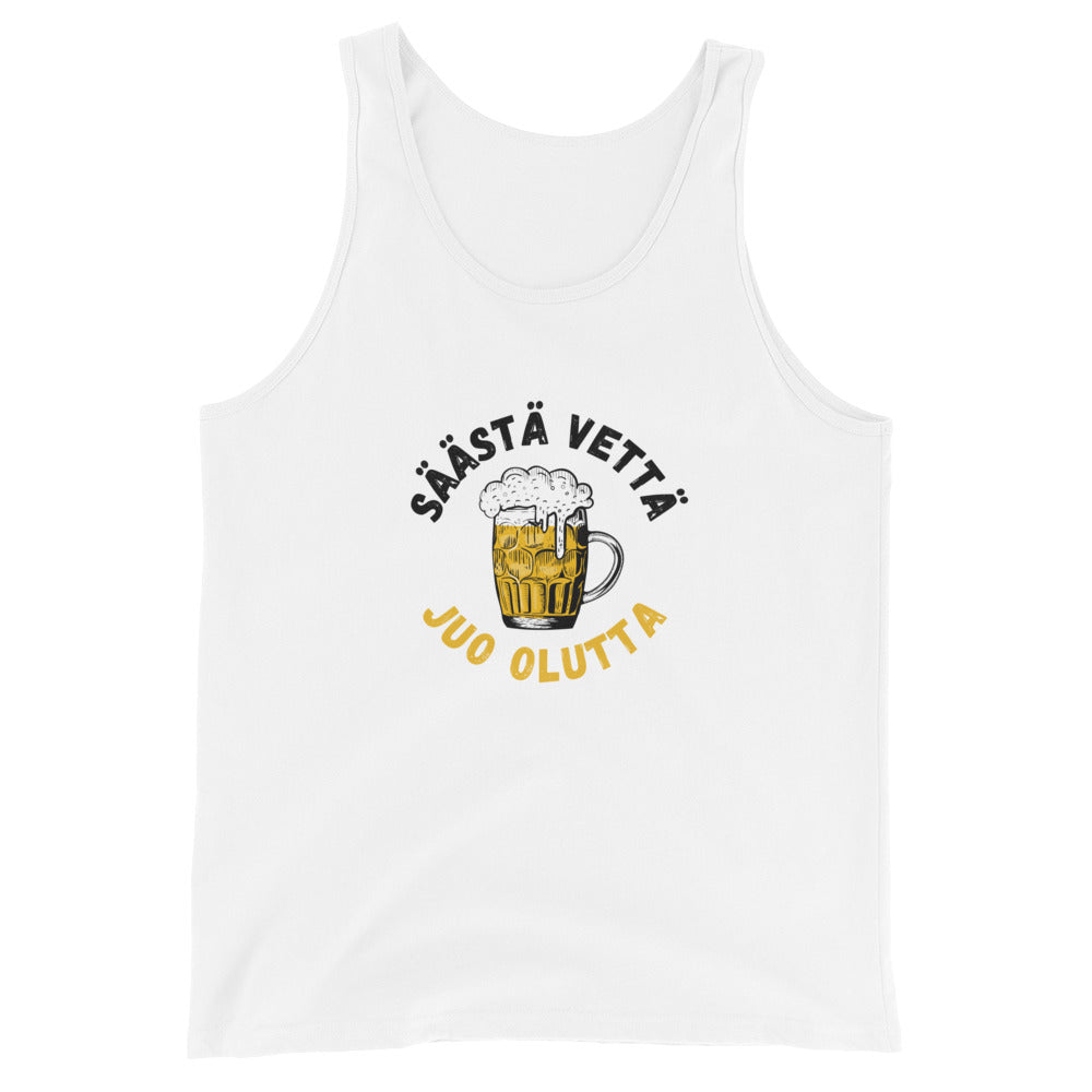 Säästä vettä juo olutta Hihaton paita