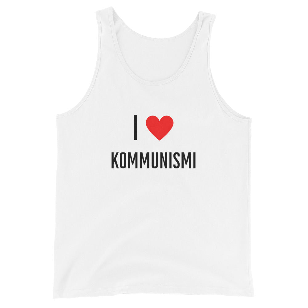 I love Kommunismi Hihaton paita