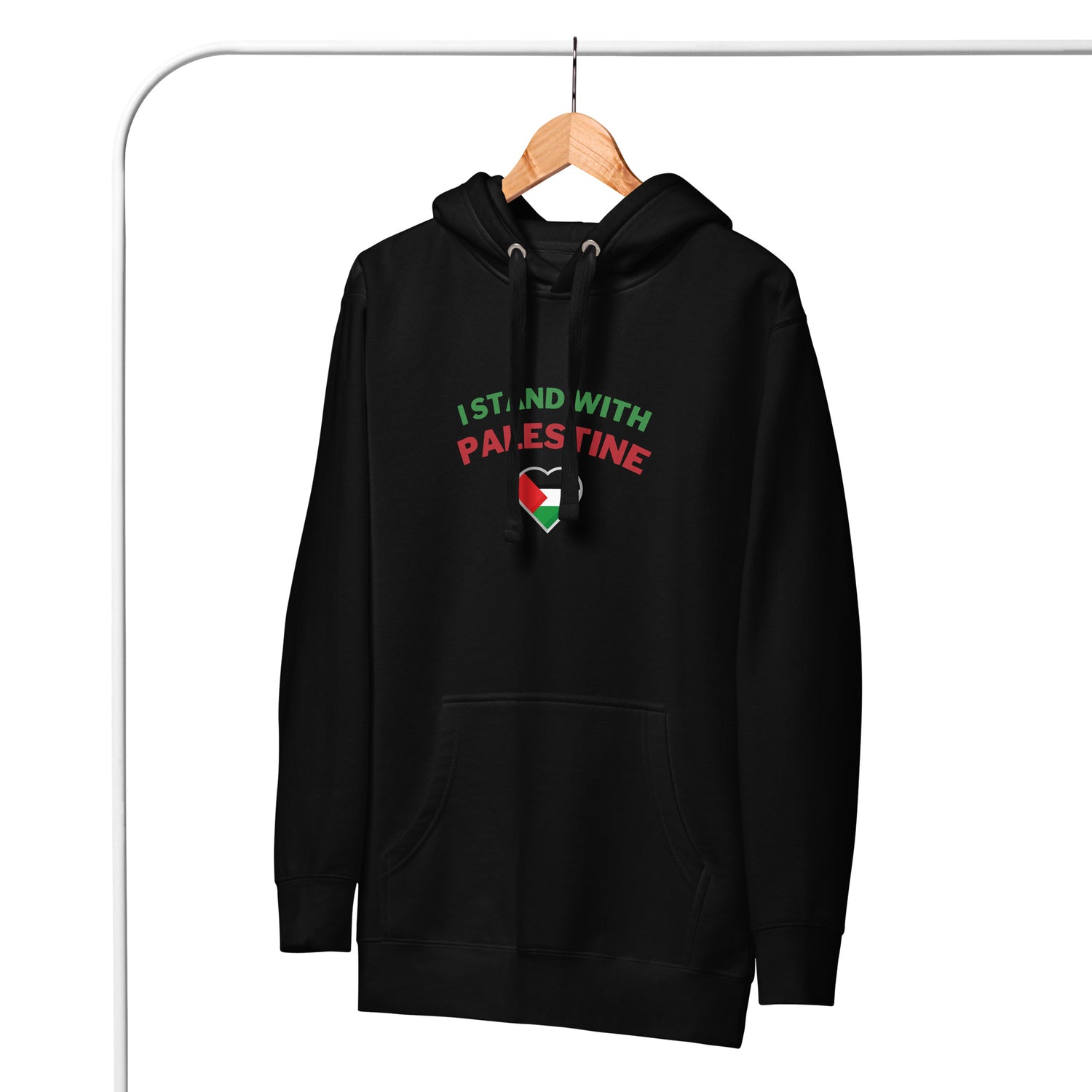 I stand with Palestine Huppari