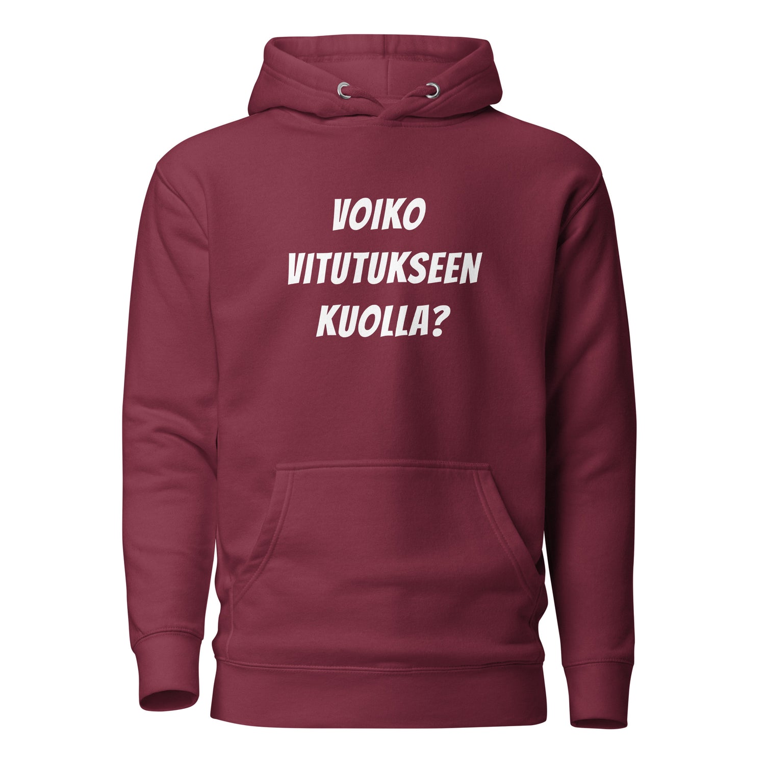 Voiko vitutukseen kuolla Huppari