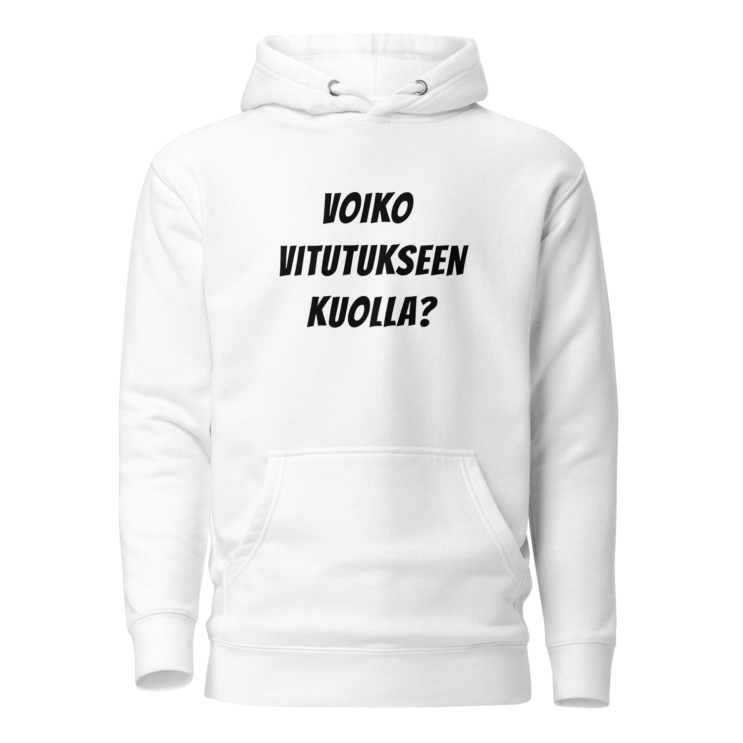Voiko vitutukseen kuolla Huppari