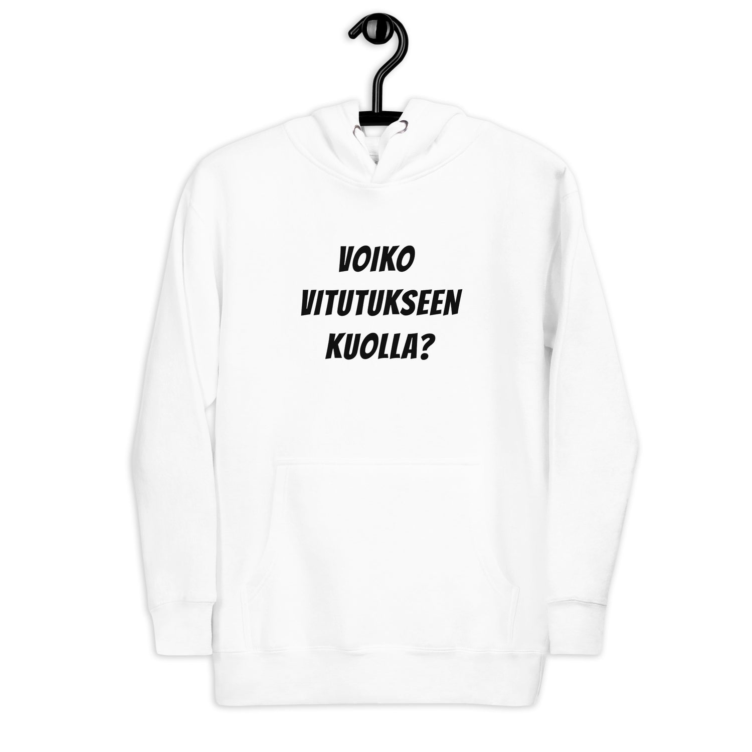 Voiko vitutukseen kuolla Huppari