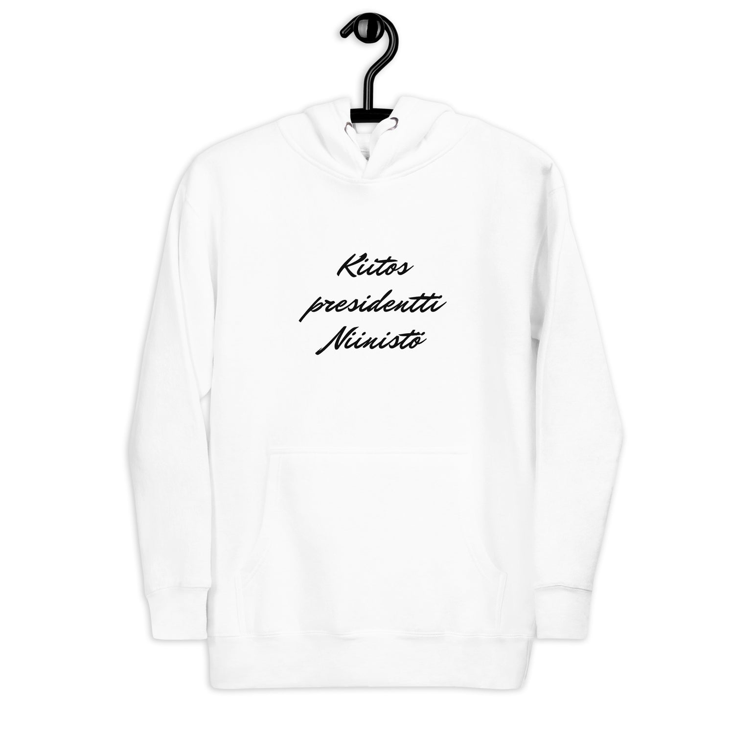 Kiitos presidentti Niinistö Huppari