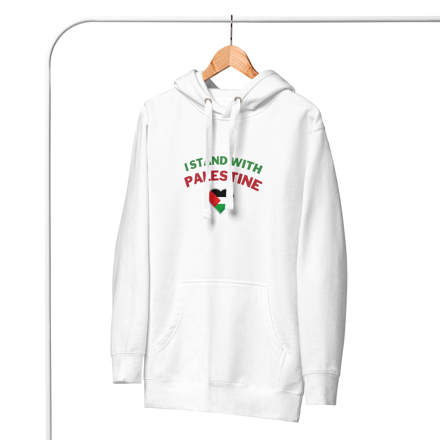 I stand with Palestine Huppari