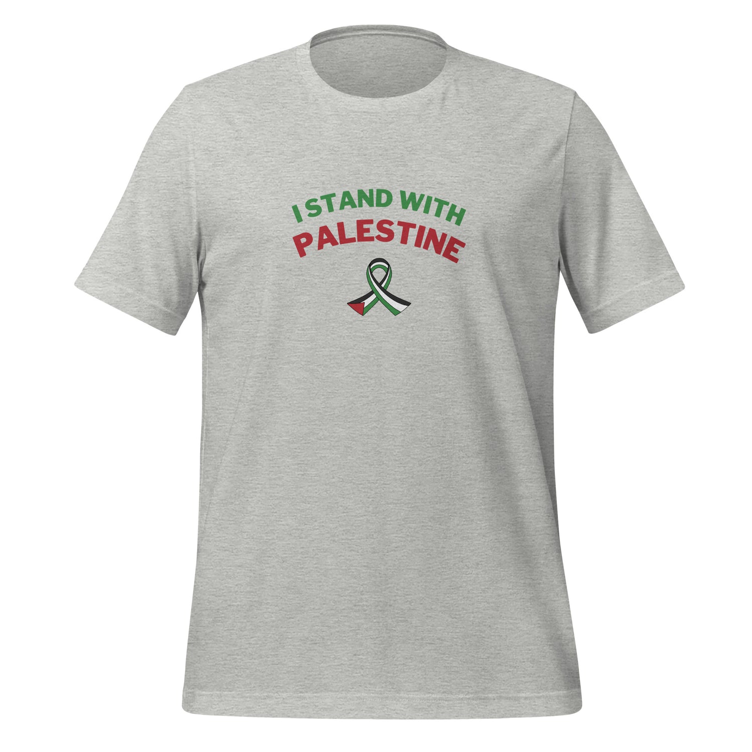 I stand with Palestine T-paita