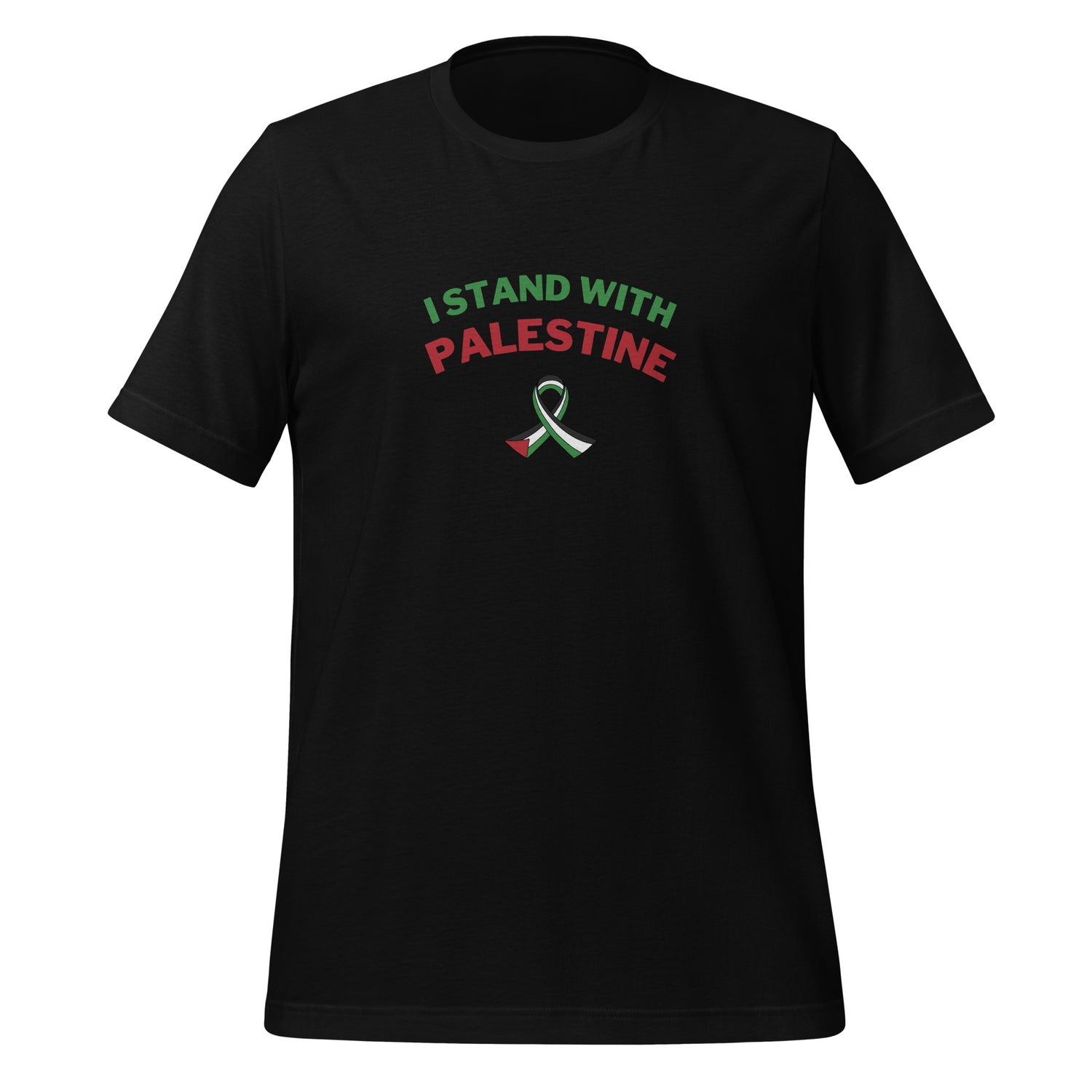 I stand with Palestine T-paita