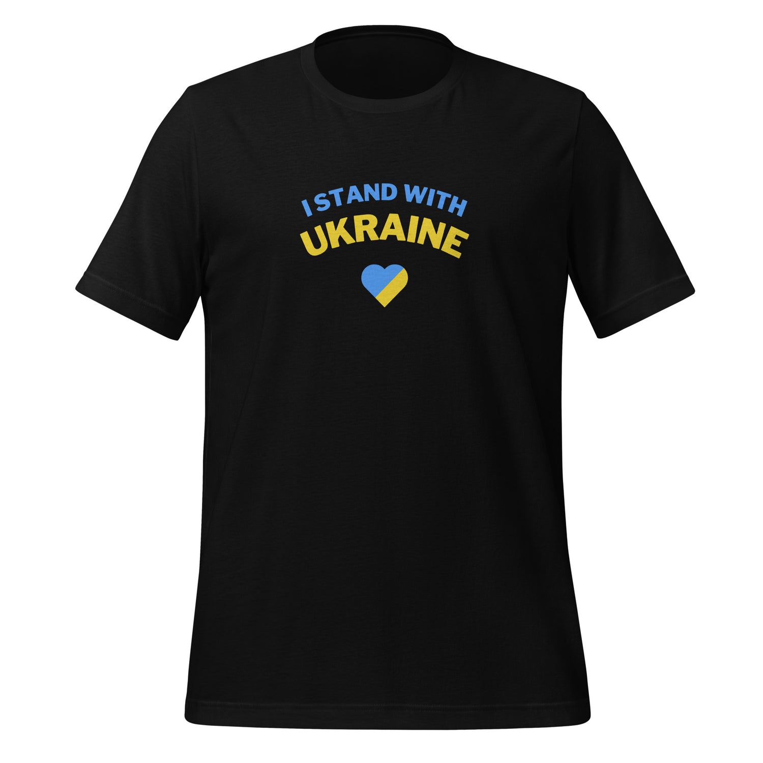 I stand with Ukraine T-paita