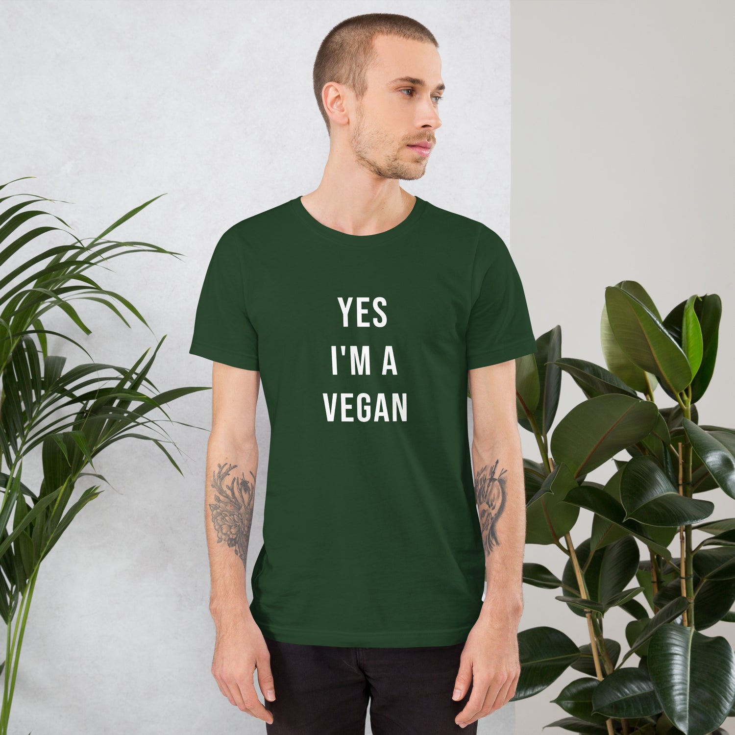 Yes I'm a Vegan T-paita