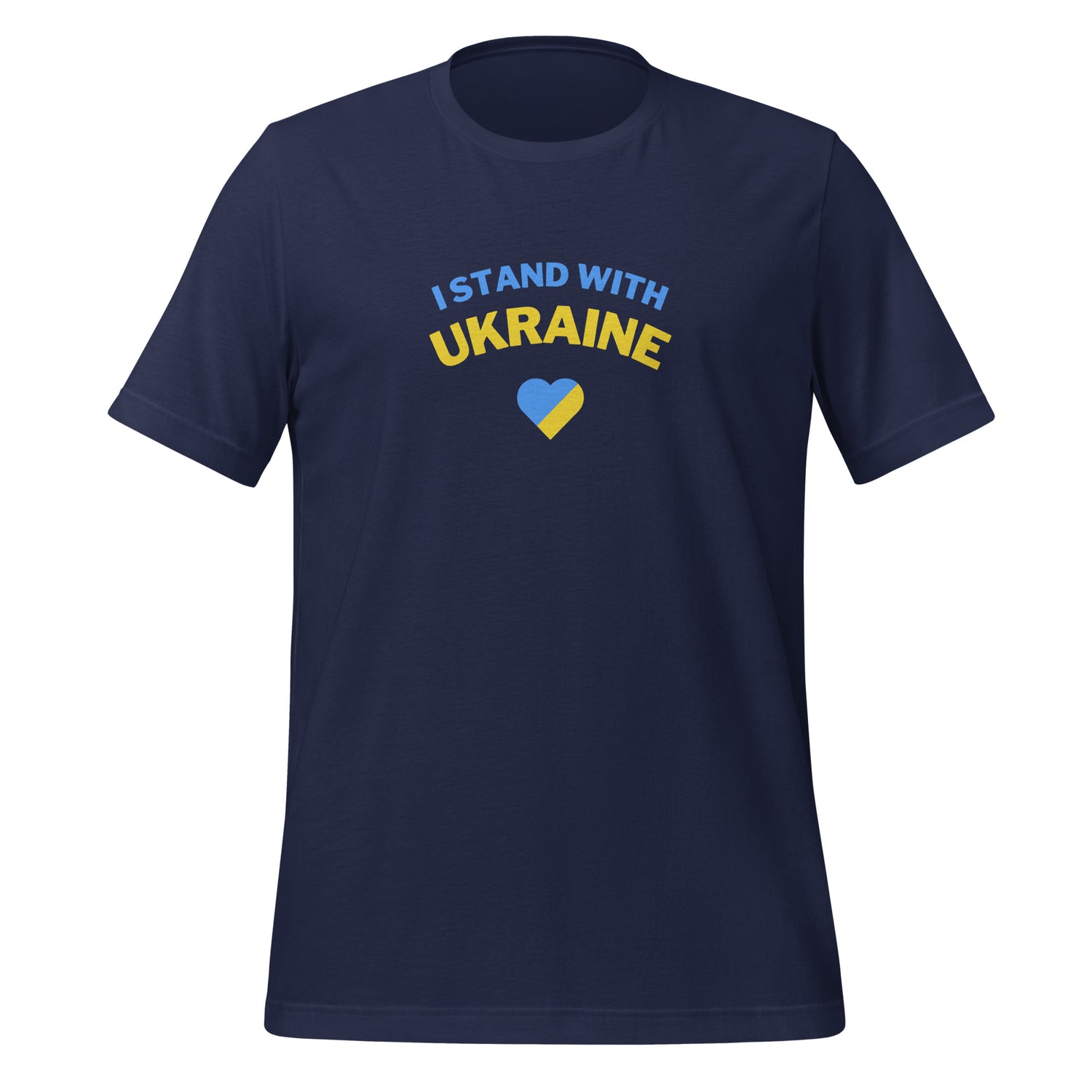 I stand with Ukraine T-paita