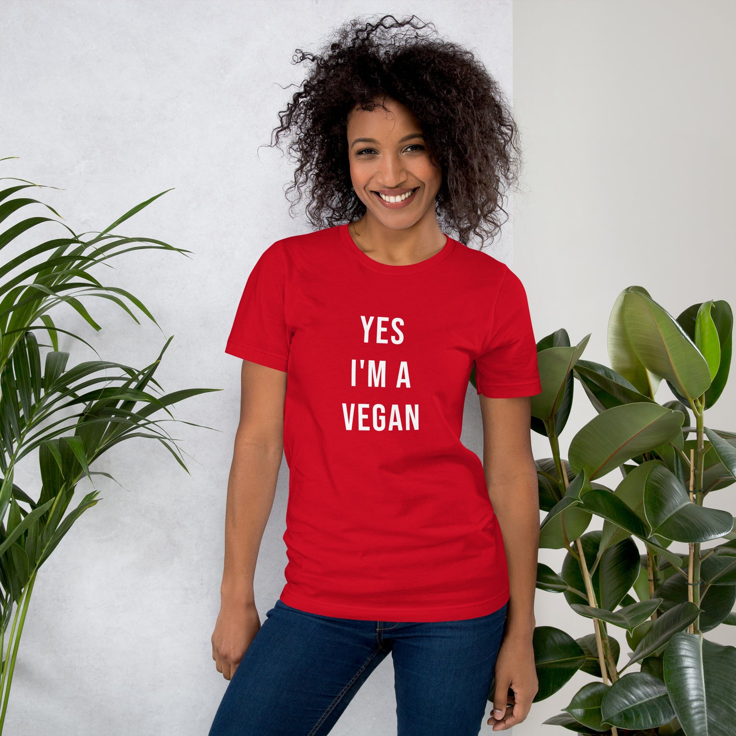 Yes I'm a Vegan T-paita