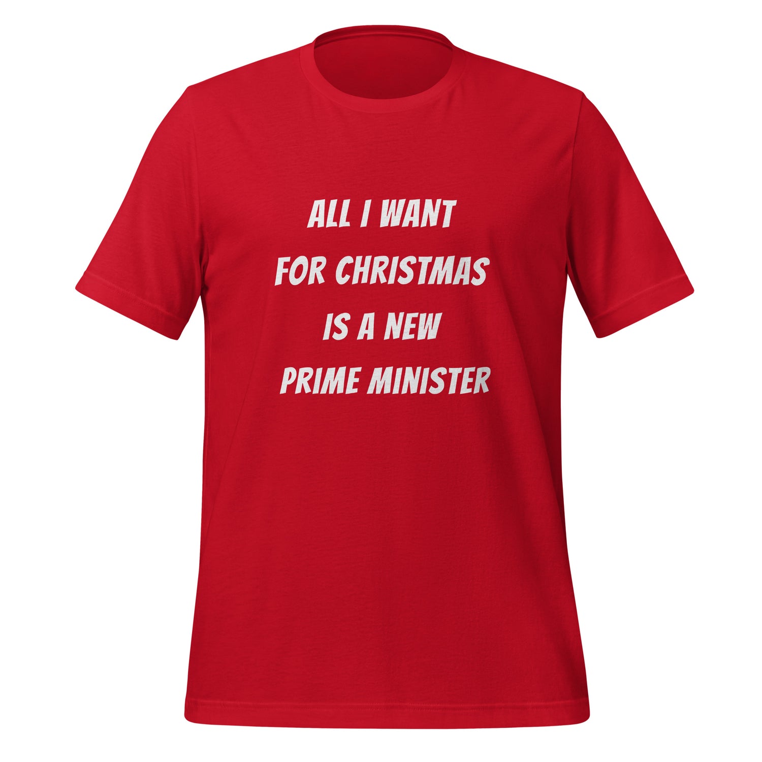 All I want for Christmas is a new Prime Minister - T-paita