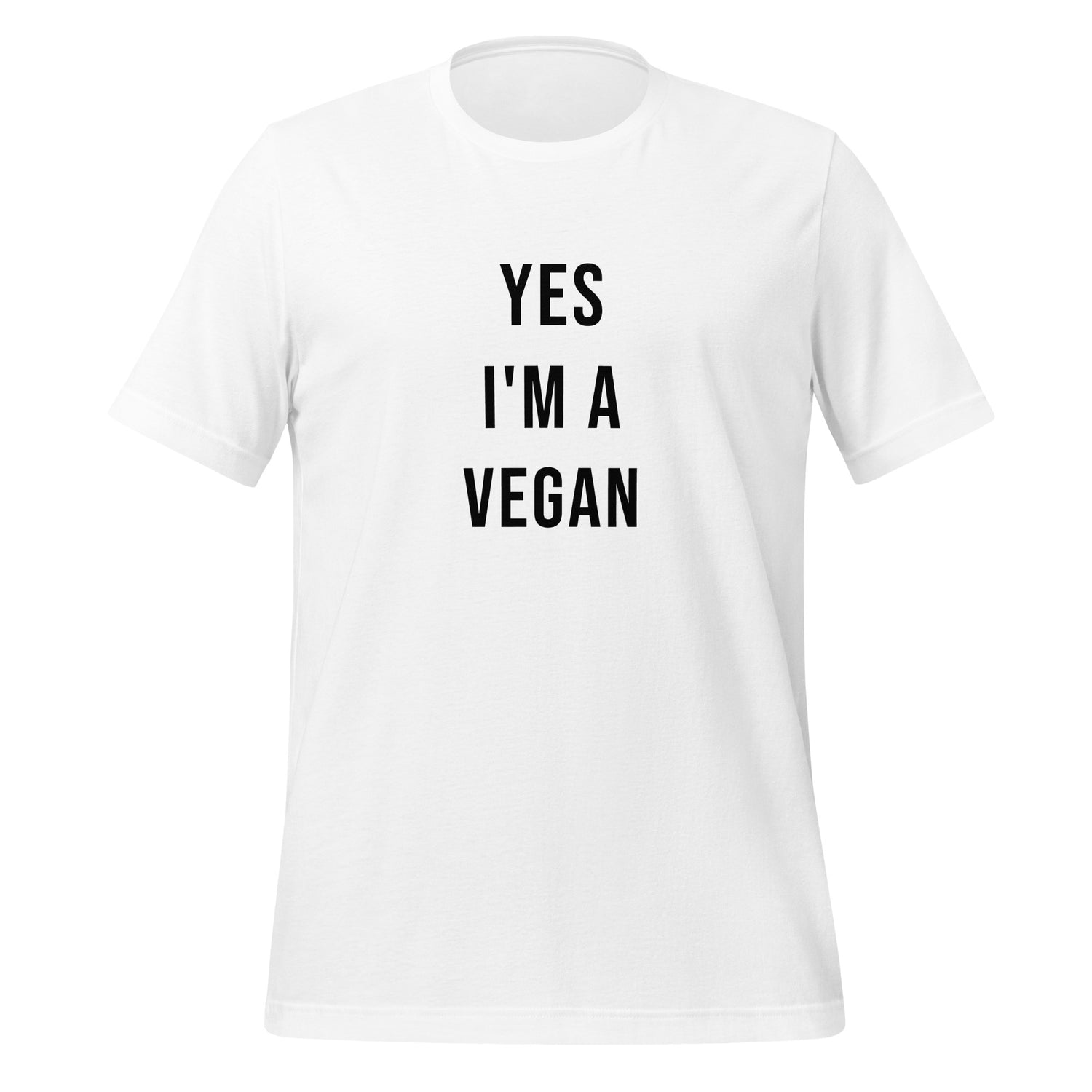Yes I'm a Vegan T-paita