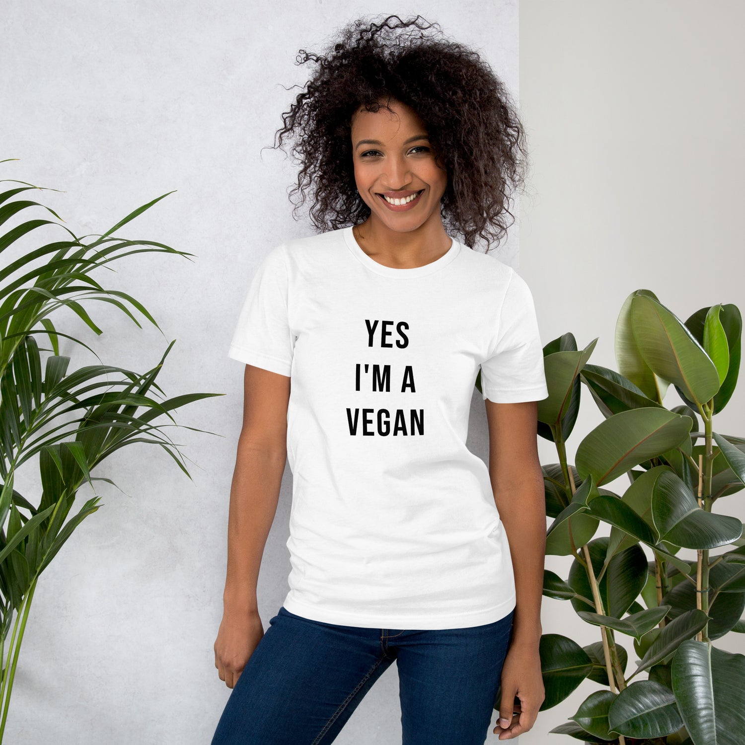 Yes I'm a Vegan T-paita