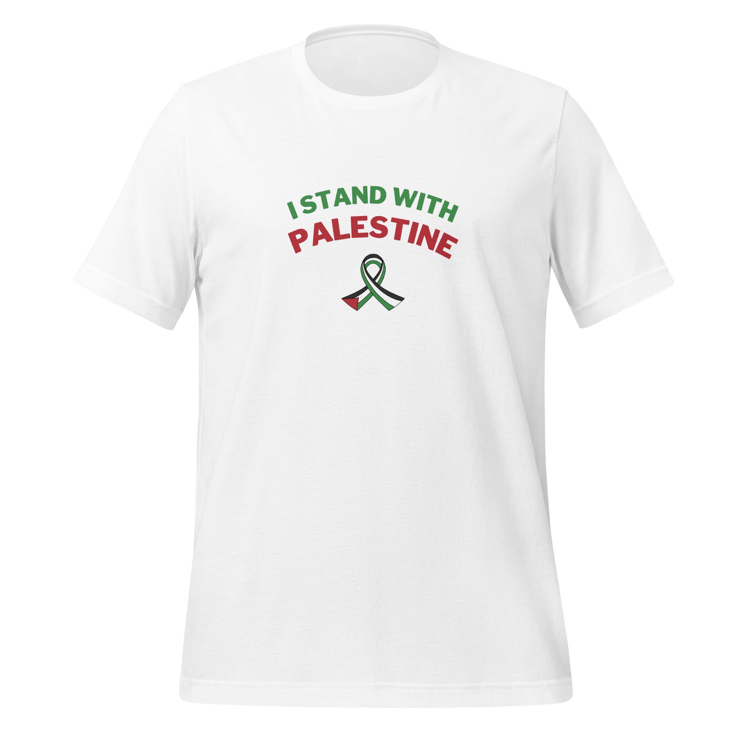 I stand with Palestine T-paita
