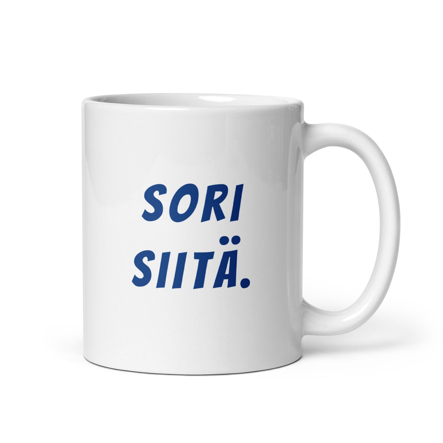 Sori siitä Muki, Valkoinen-Sininen