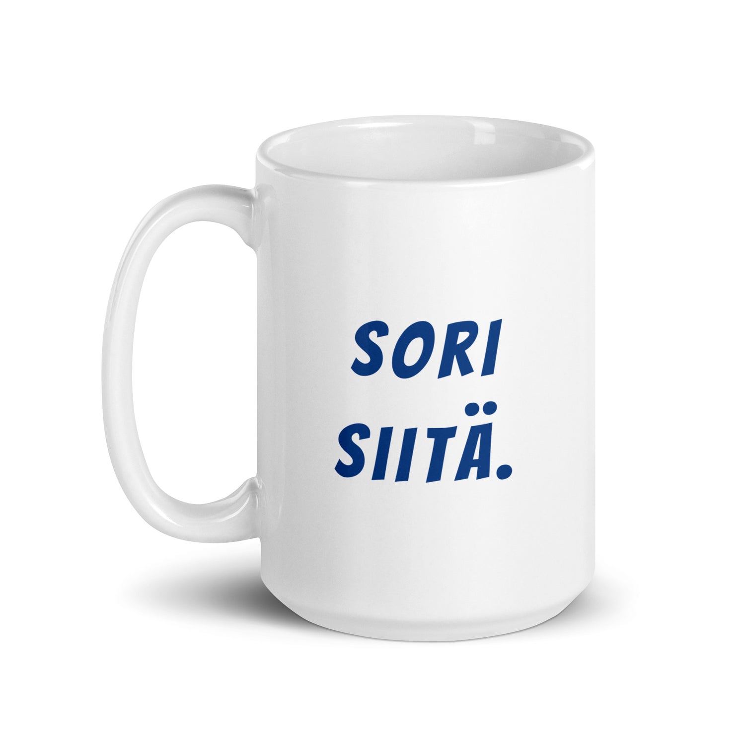 Sori siitä Muki, Valkoinen-Sininen