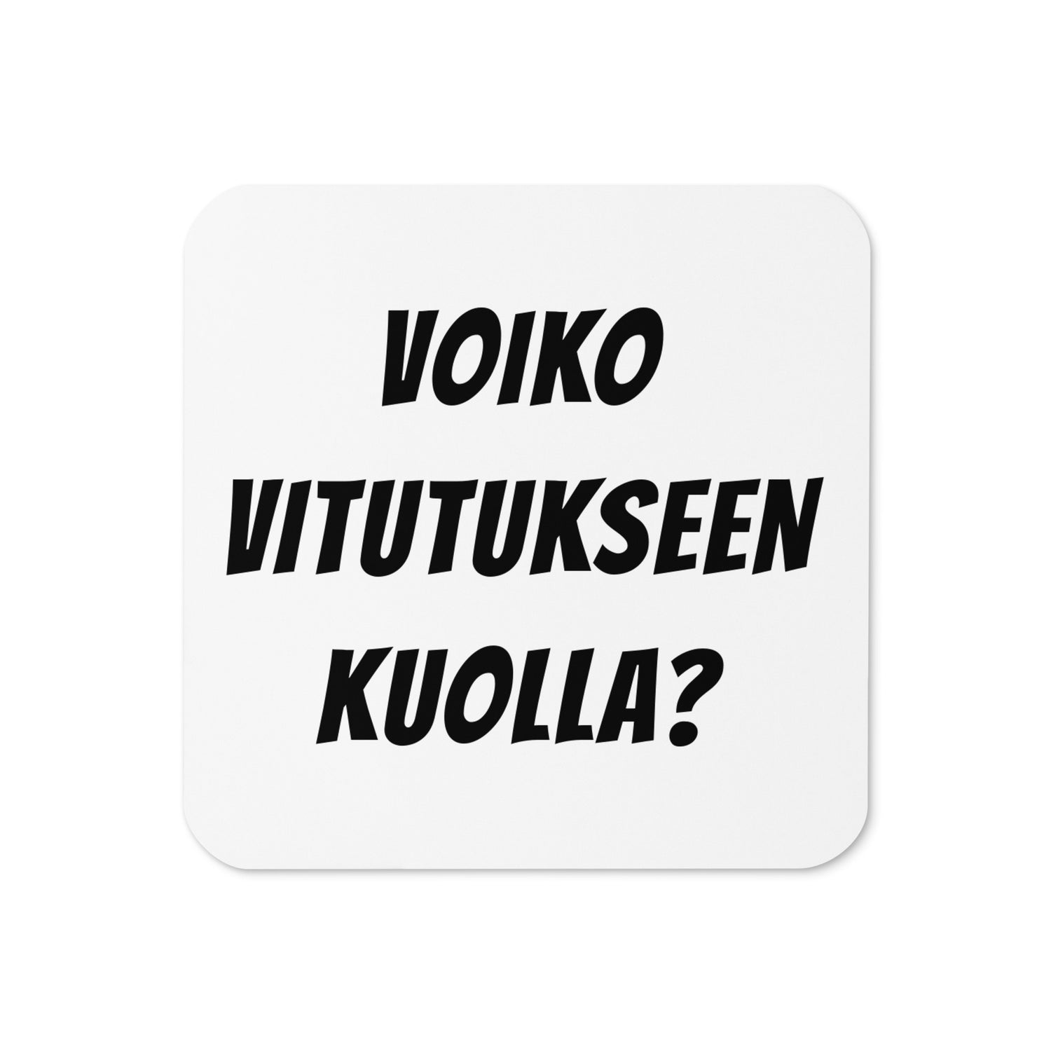 Voiko vitutukseen kuolla Lasinalunen