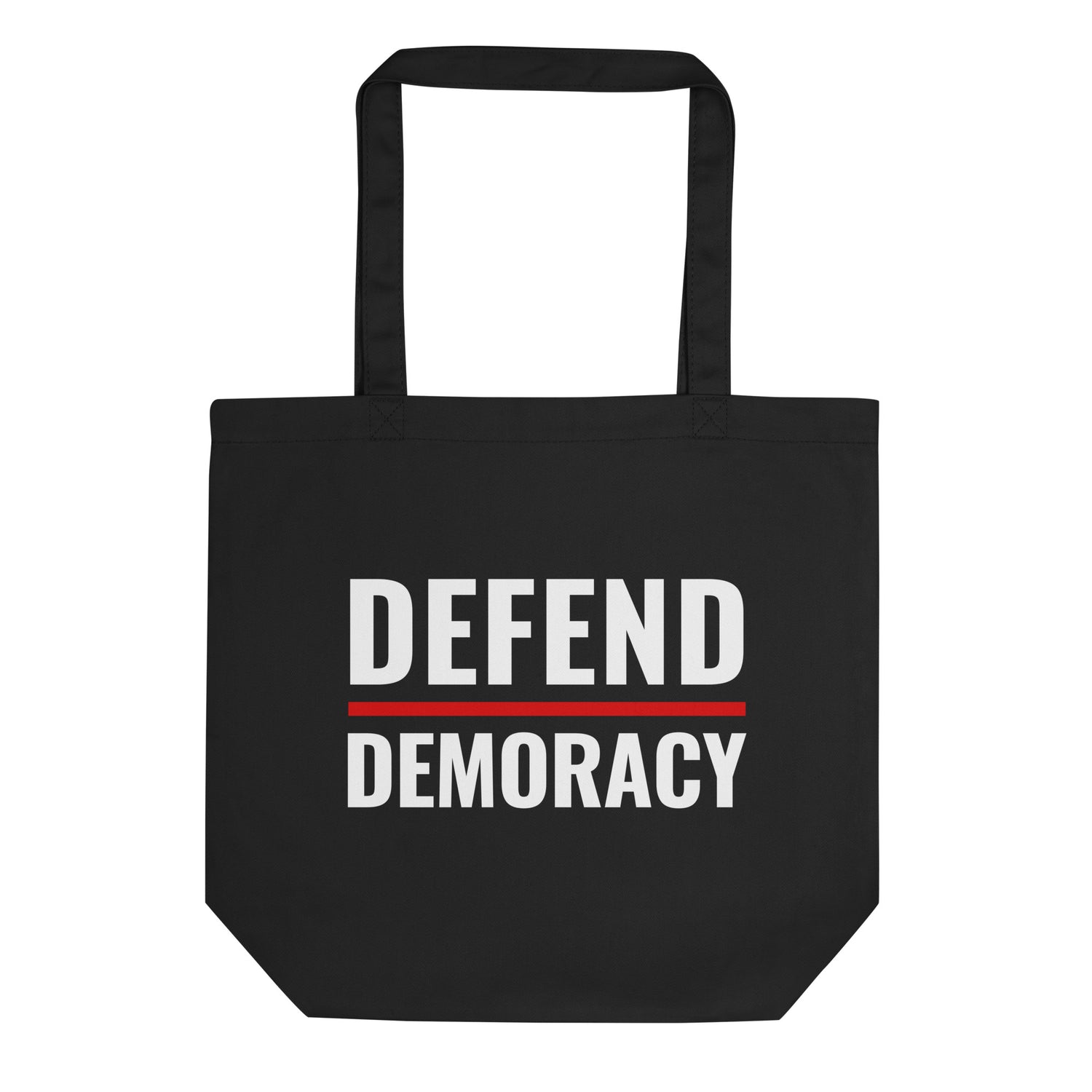 Defend Democracy Luomupuuvilla kangaskassi