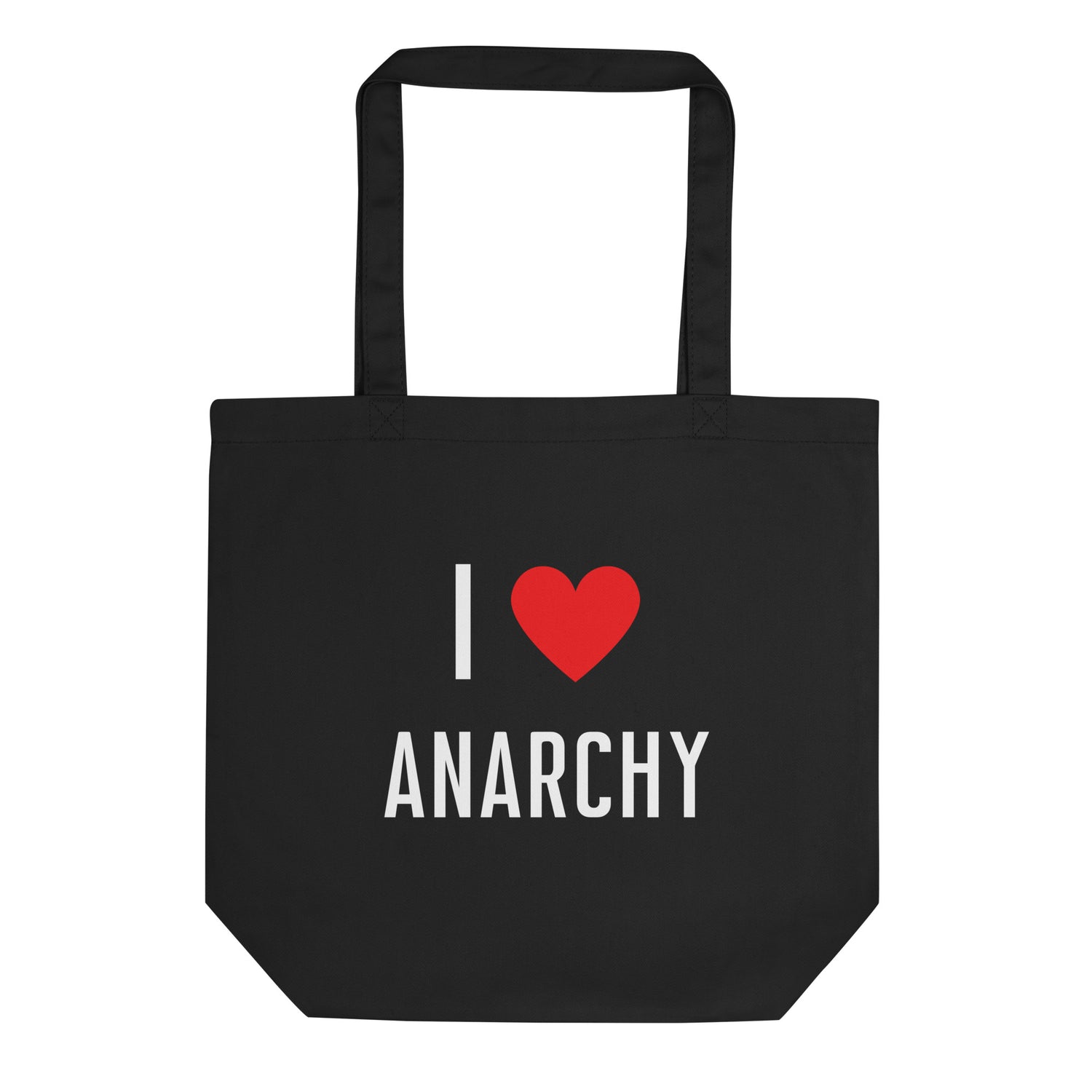 I love Anarchy Luomupuuvilla kangaskassi