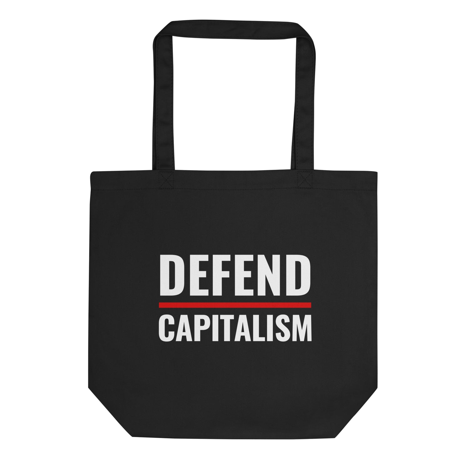 Defend Capitalism Luomupuuvilla kangaskassi