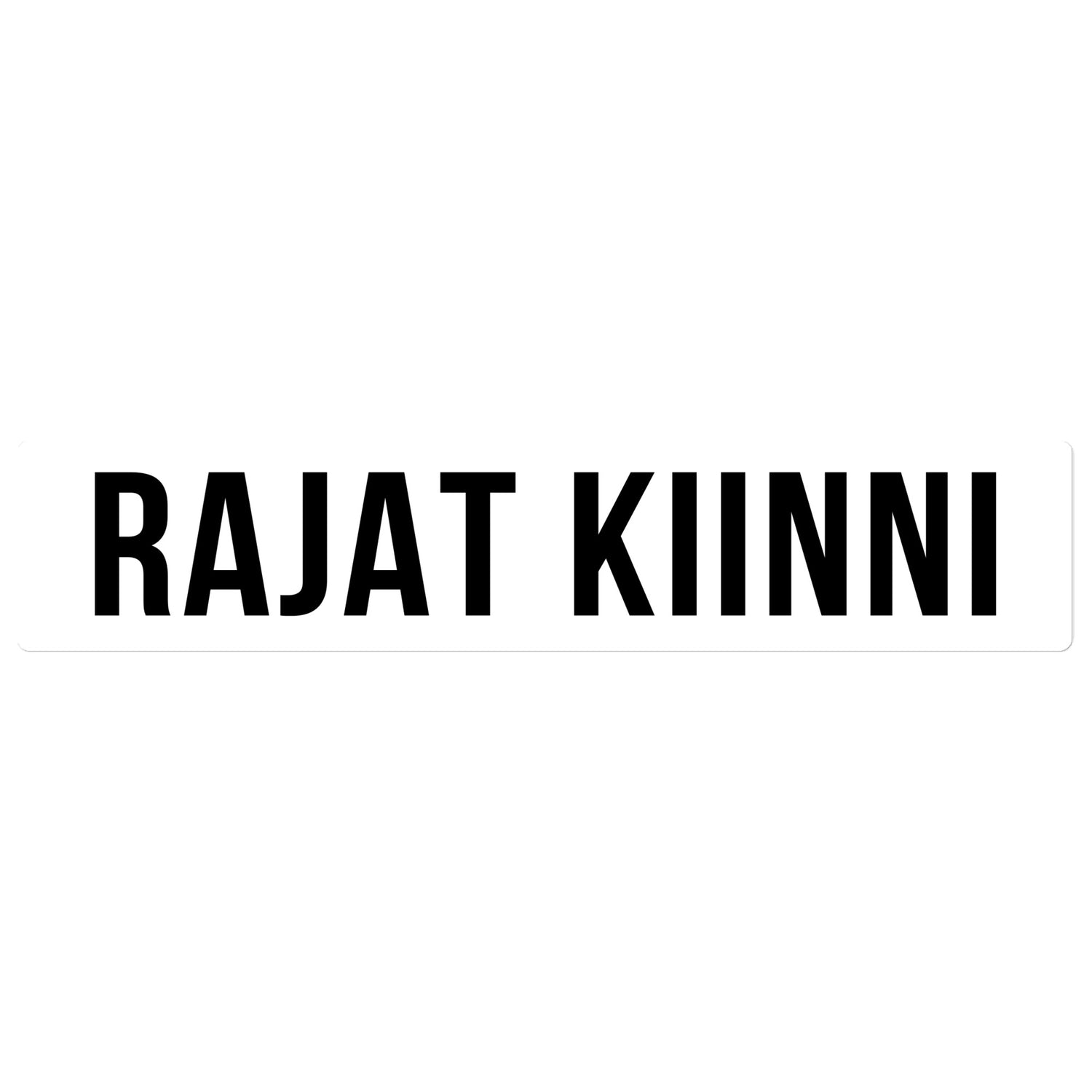 Rajat kiinni Tarra