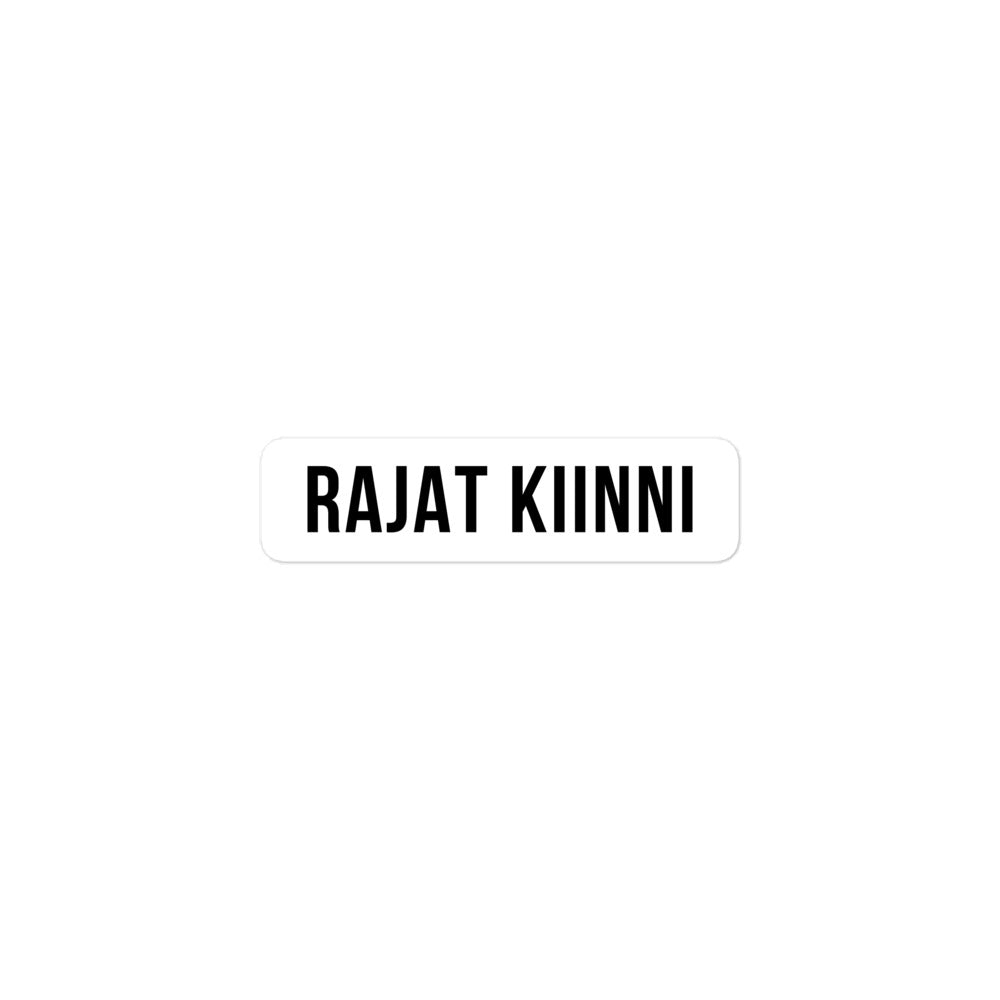 Rajat kiinni Tarra