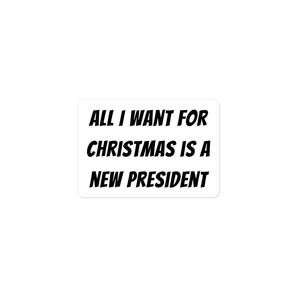 All I want for Christmas is a new President - Tarra