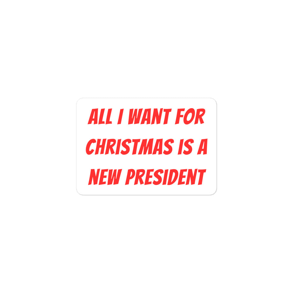 All I want for Christmas is a new President - Tarra