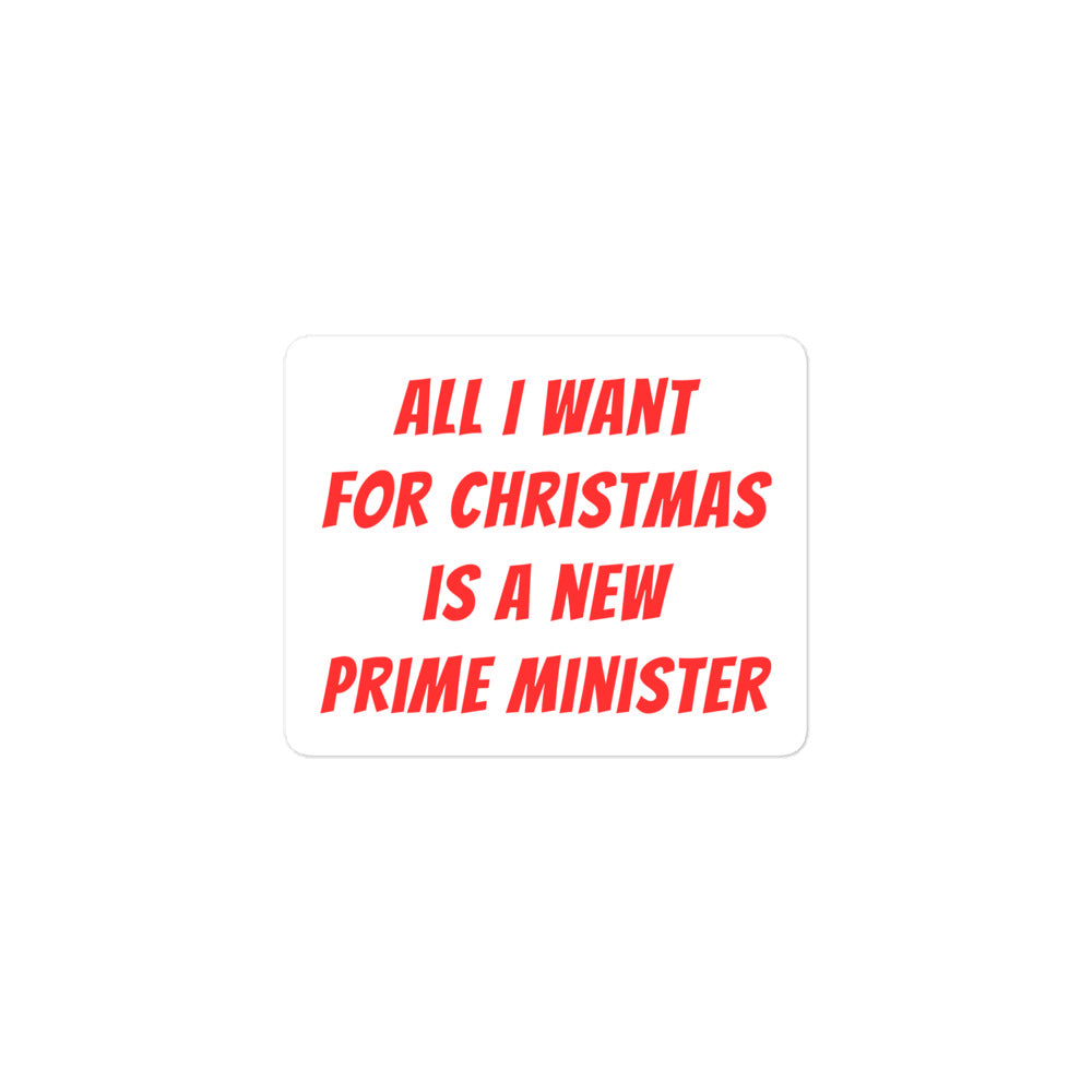 All I want for Christmas is a new Prime Minister - Tarra