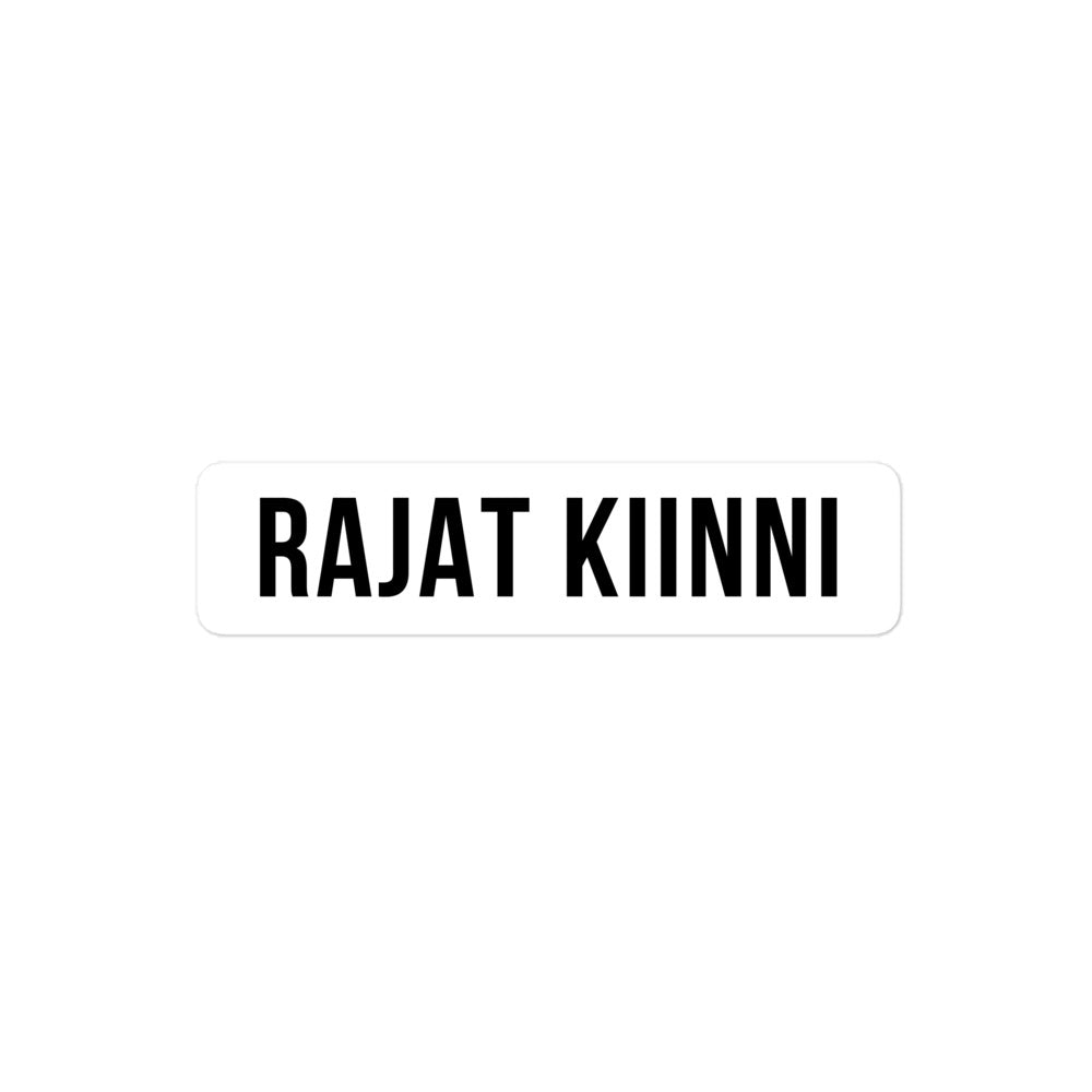 Rajat kiinni Tarra