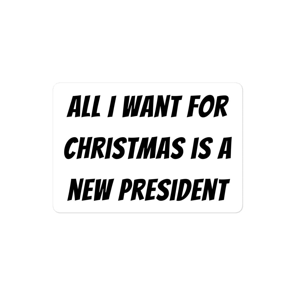 All I want for Christmas is a new President - Tarra