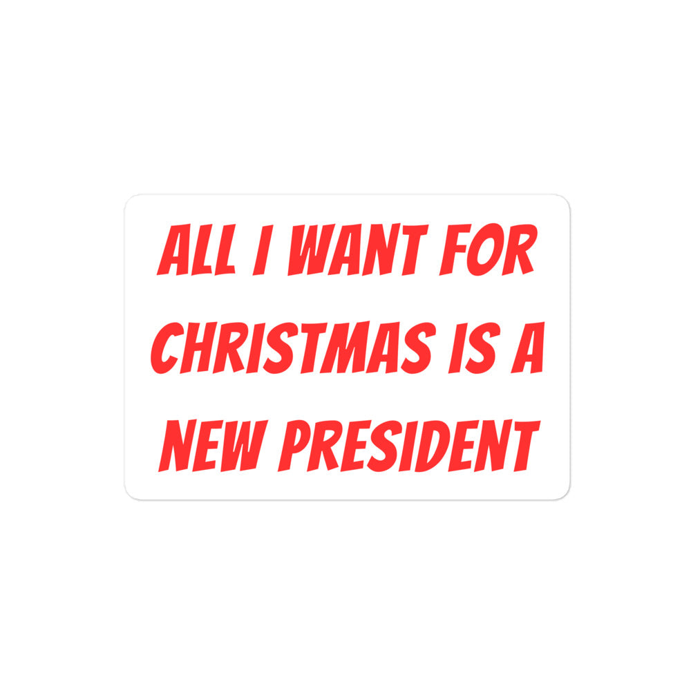 All I want for Christmas is a new President - Tarra