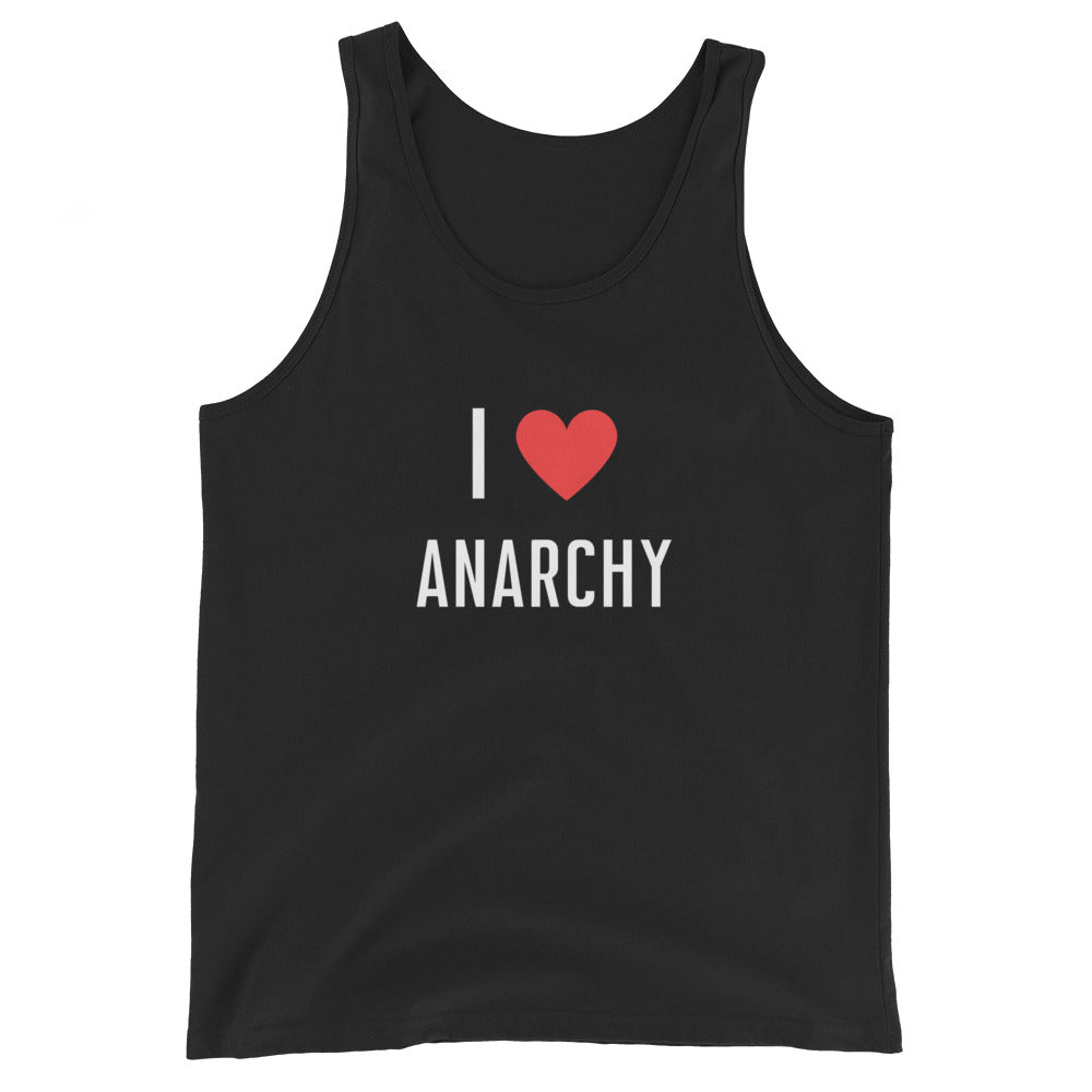 I love Anarchy Hihaton paita