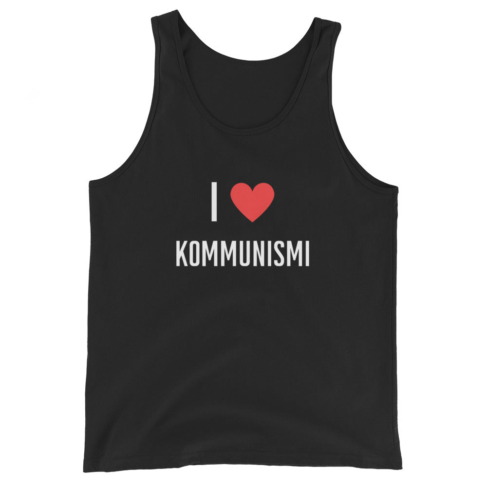 I love Kommunismi Hihaton paita