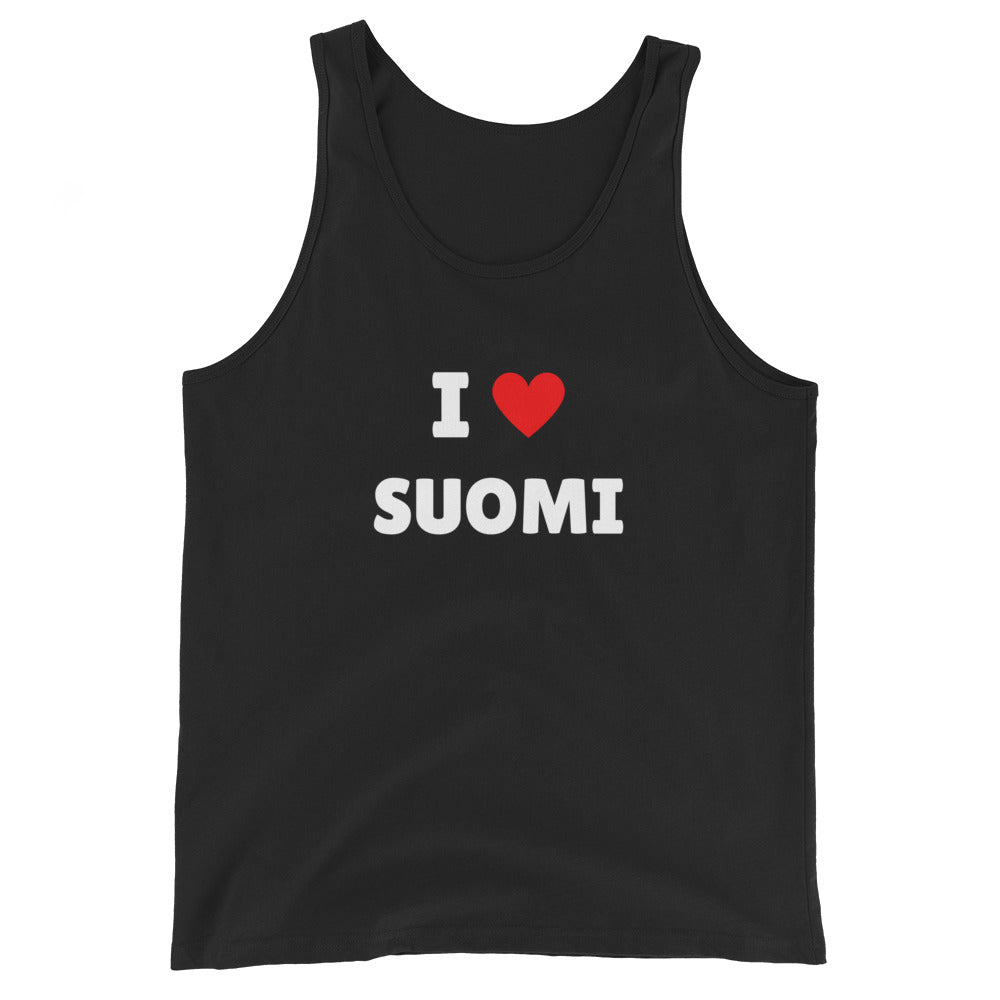 I love Suomi Hihaton paita