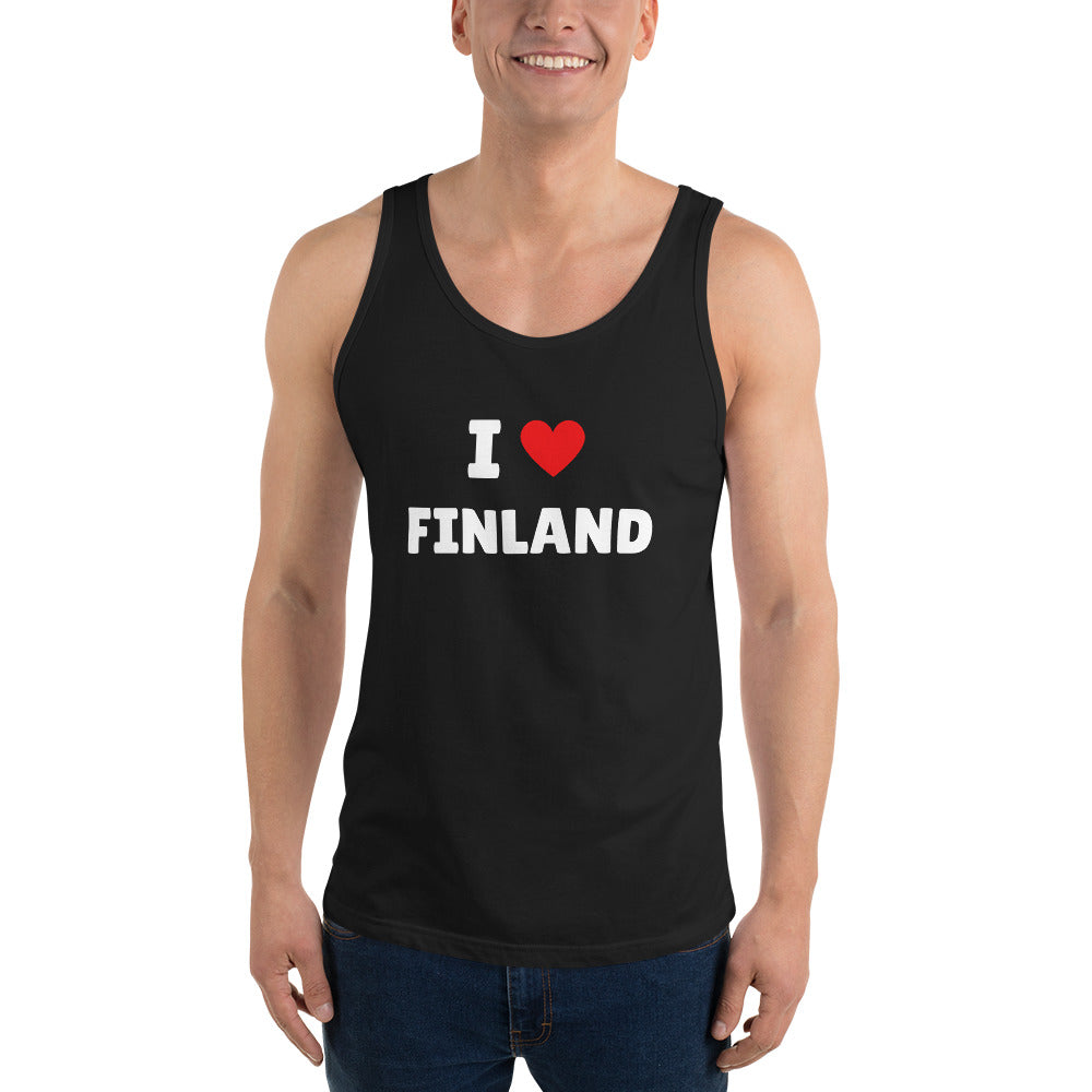 I love Finland Hihaton paita