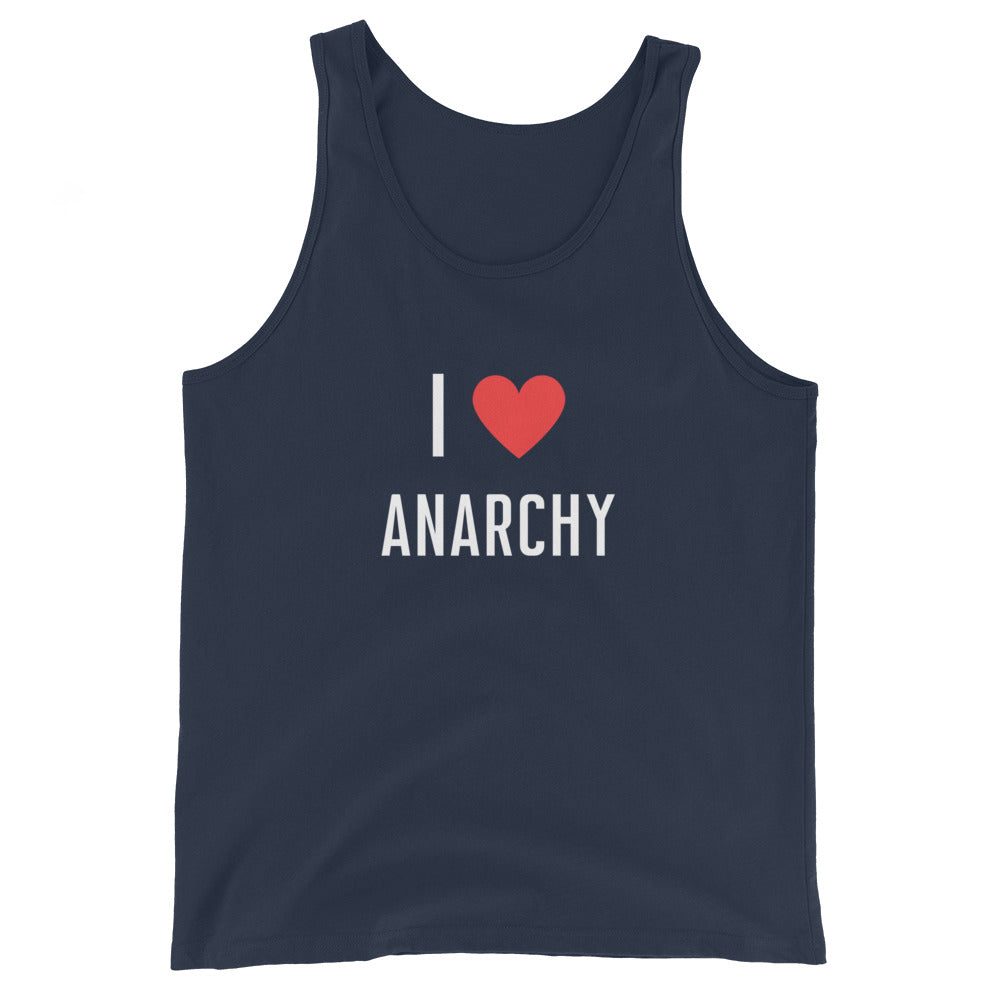 I love Anarchy Hihaton paita