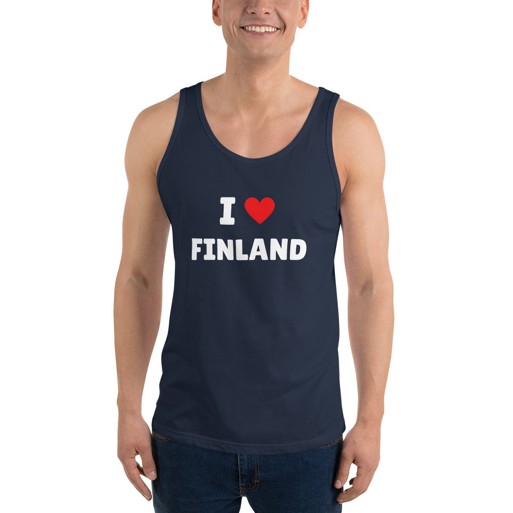 I love Finland Hihaton paita