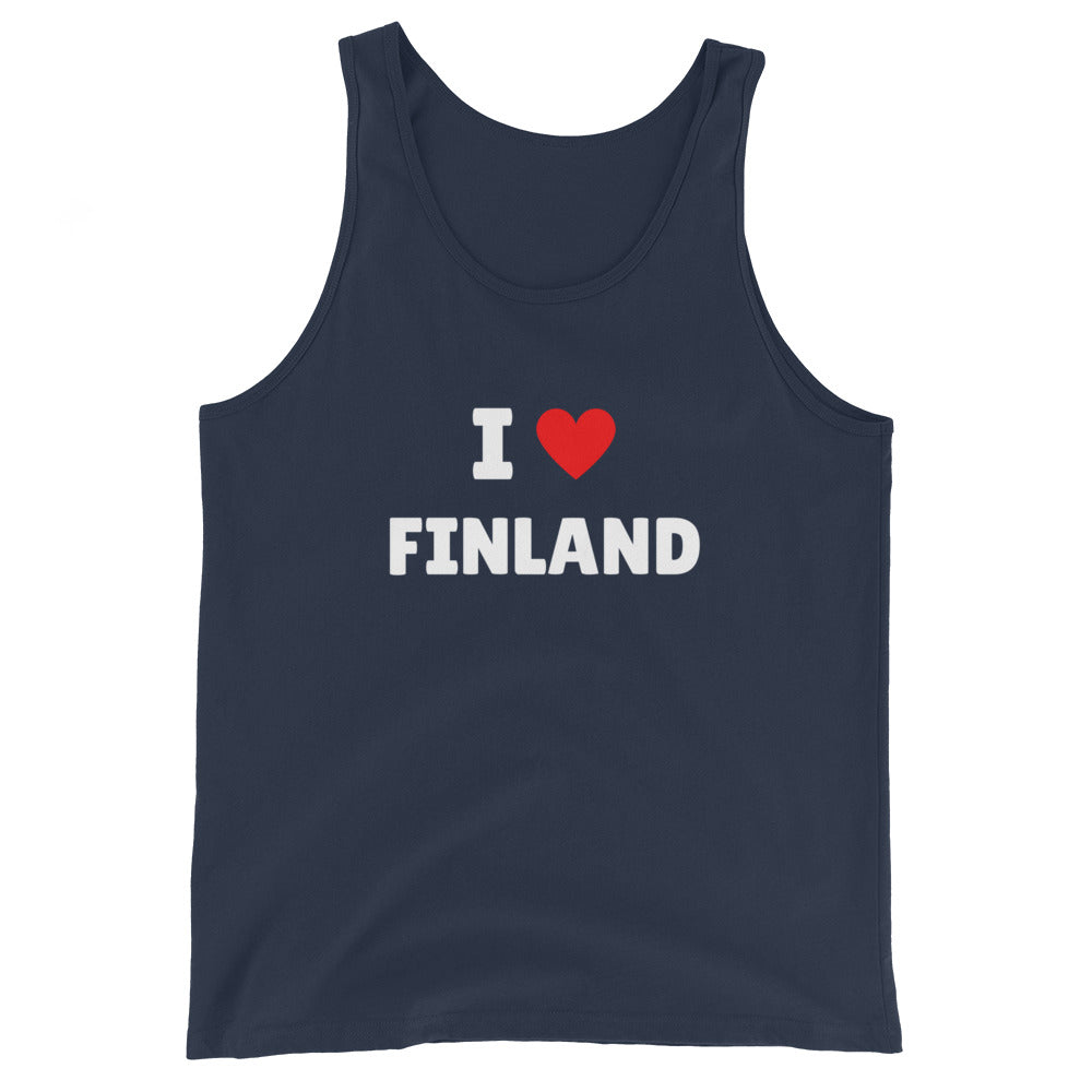 I love Finland Hihaton paita