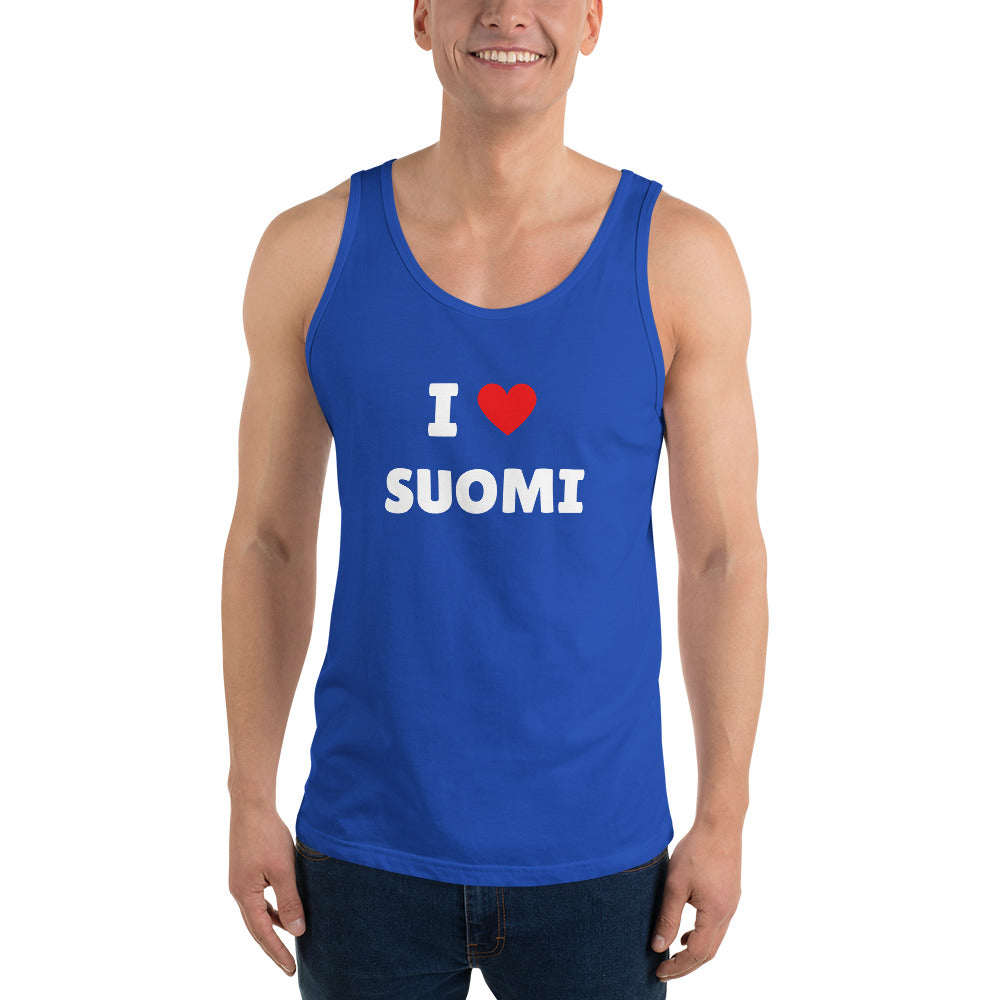 I love Suomi Hihaton paita