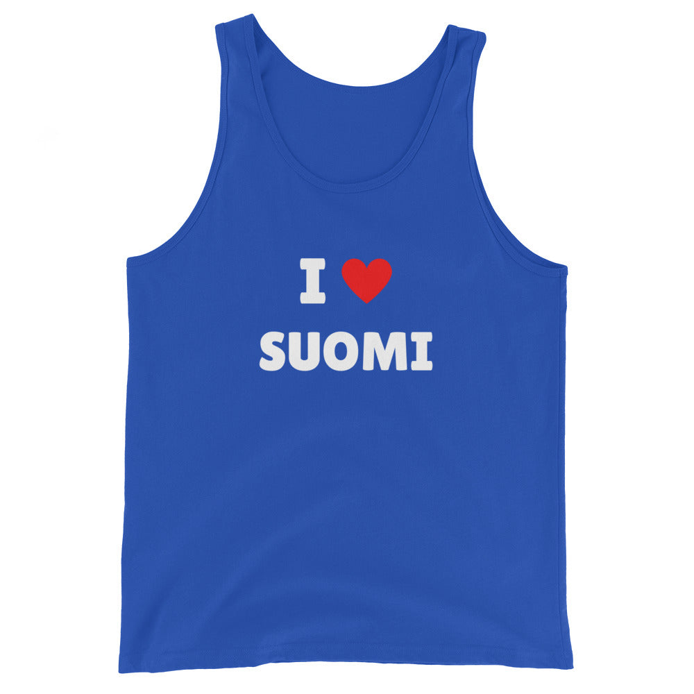 I love Suomi Hihaton paita