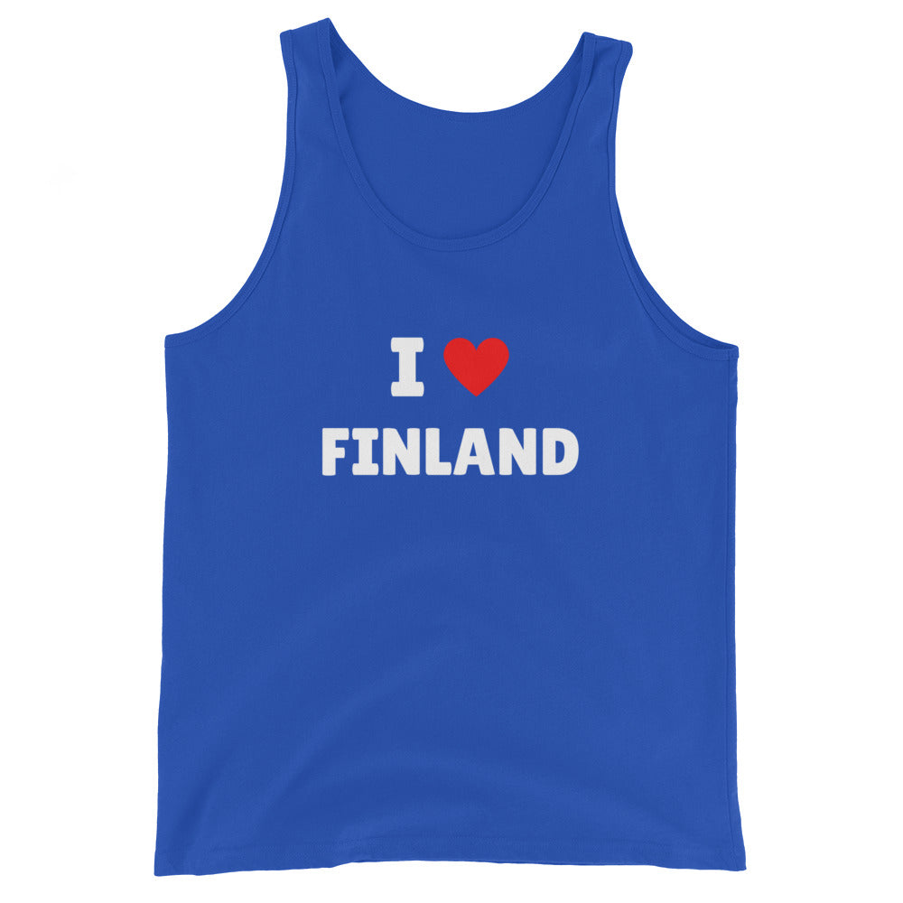 I love Finland Hihaton paita